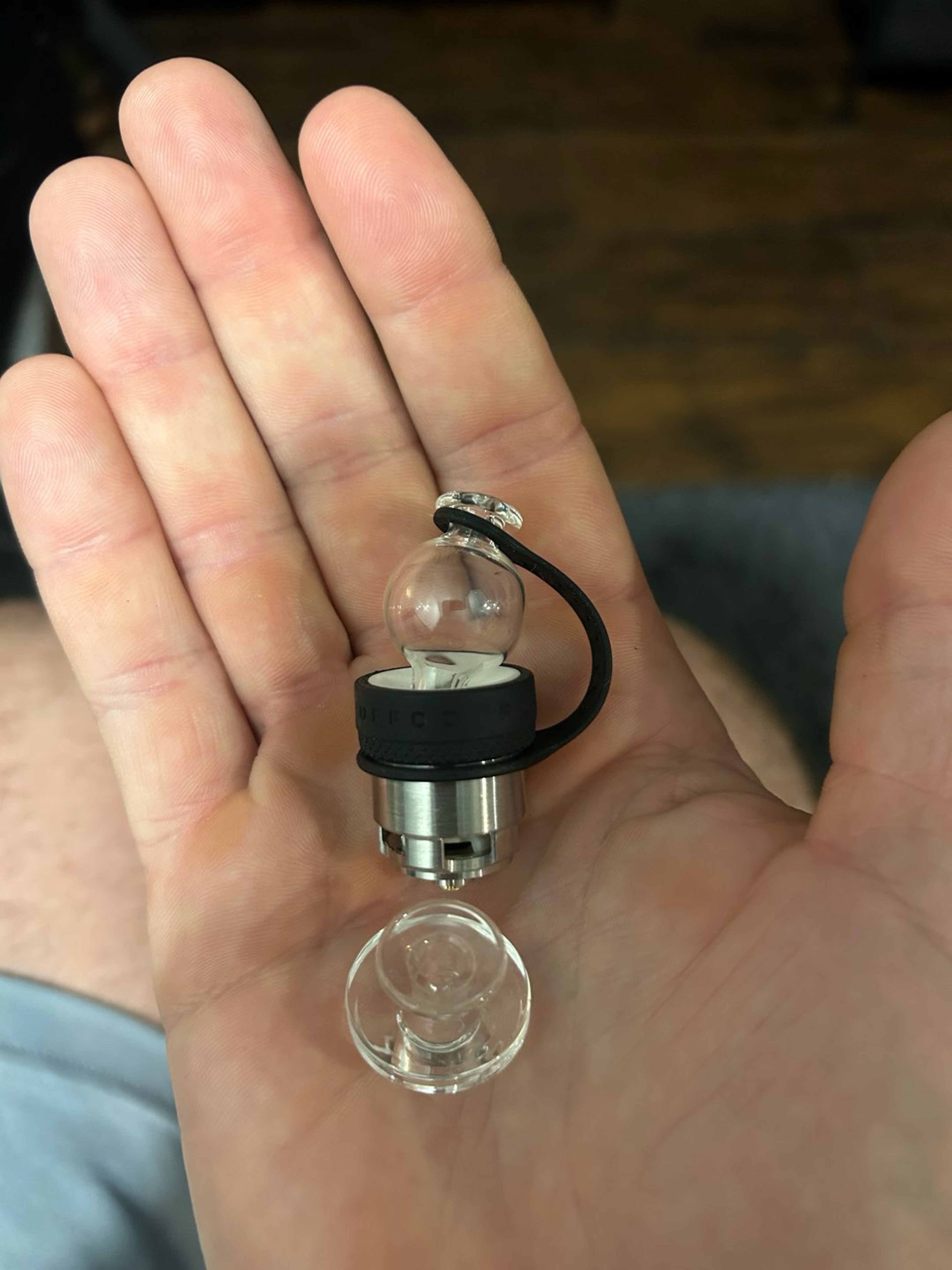 Preview pic of Puffco Peak OG Atomizer plus directional bubble cap