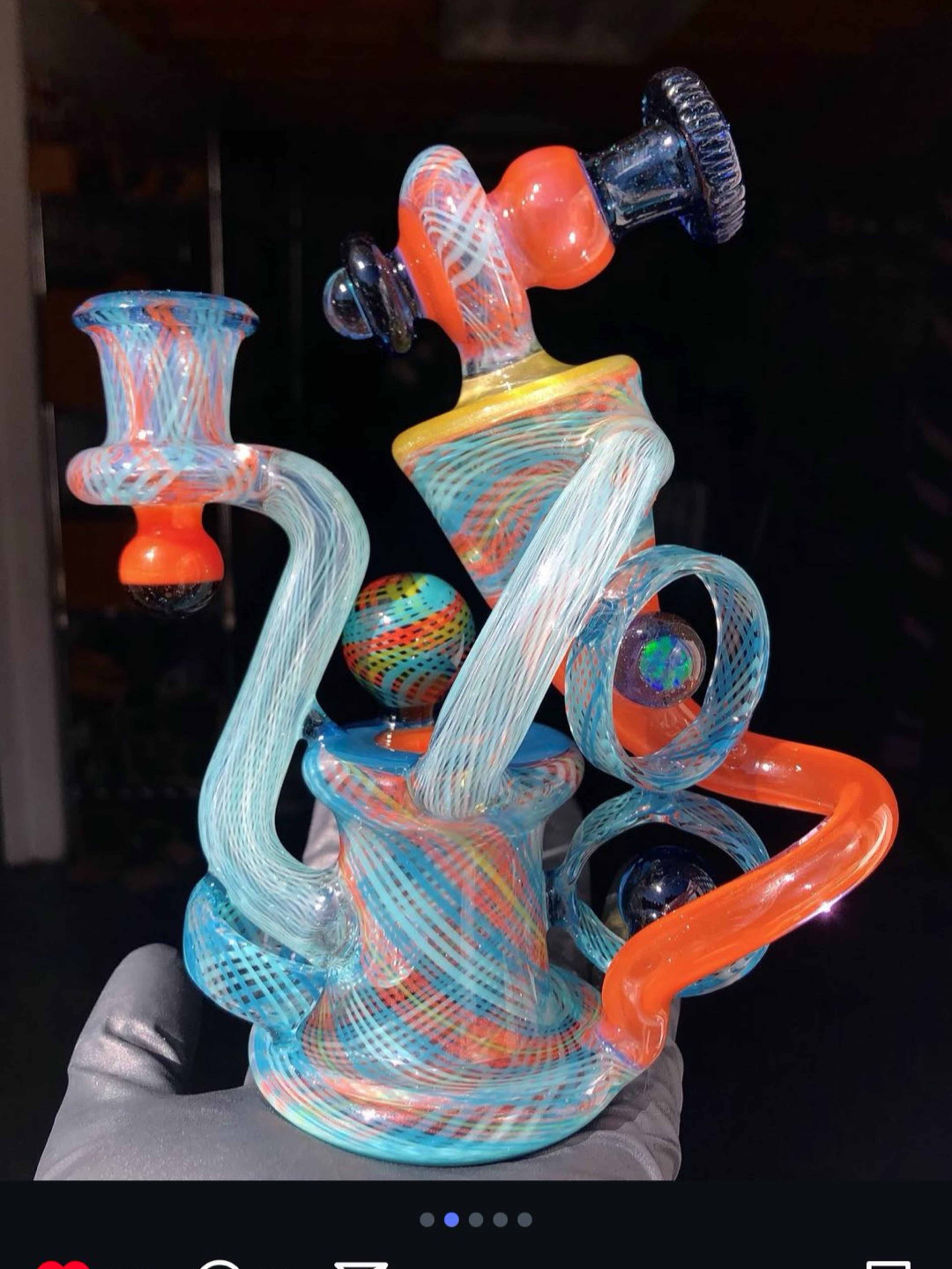 Preview pic of Evan Cals circlet spiral recycler 2021