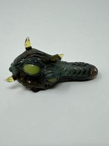 Preview pic of Iron lungs spoon with metal incorporated into it