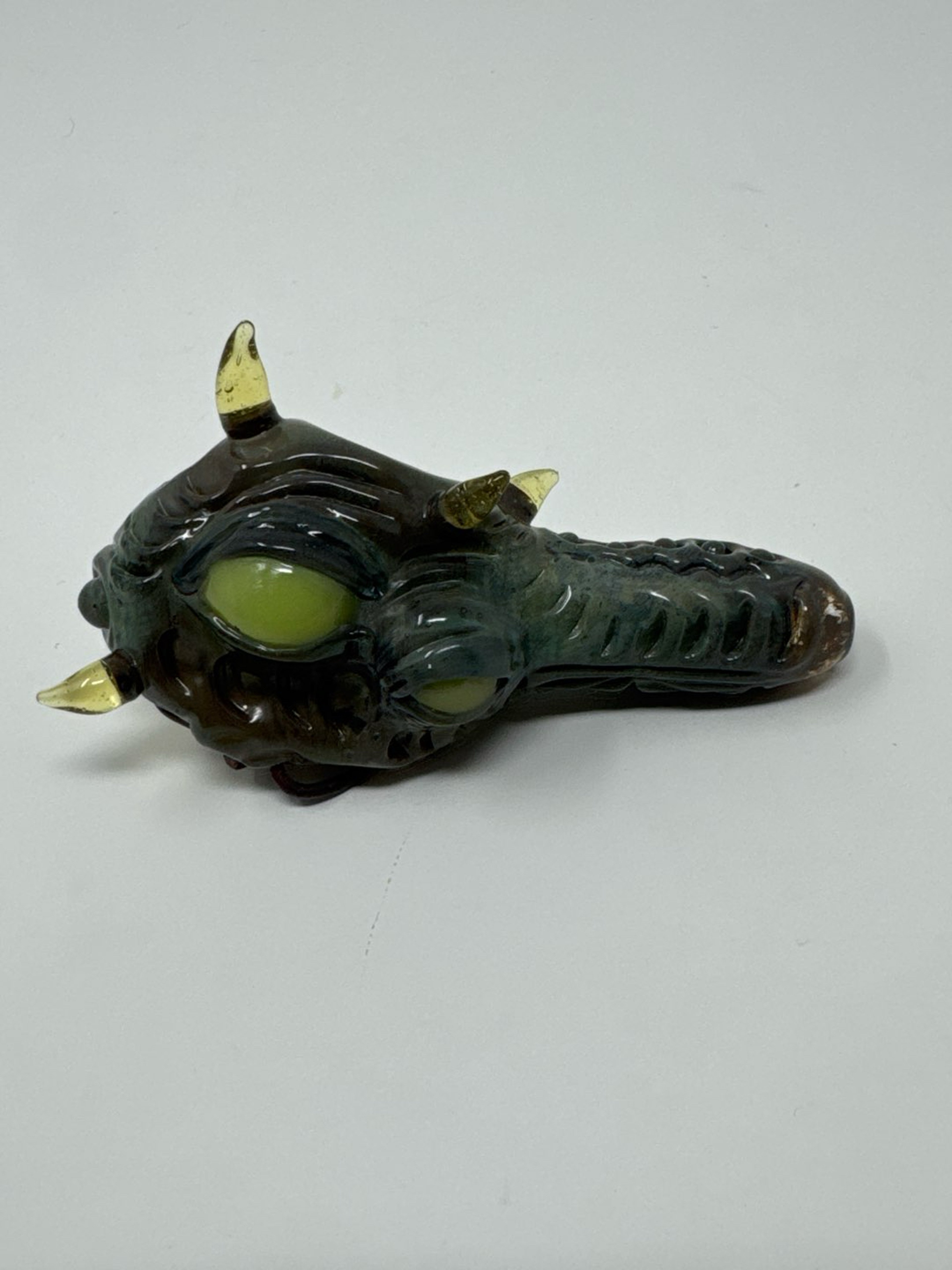 Preview pic of Iron lungs spoon with metal incorporated into it