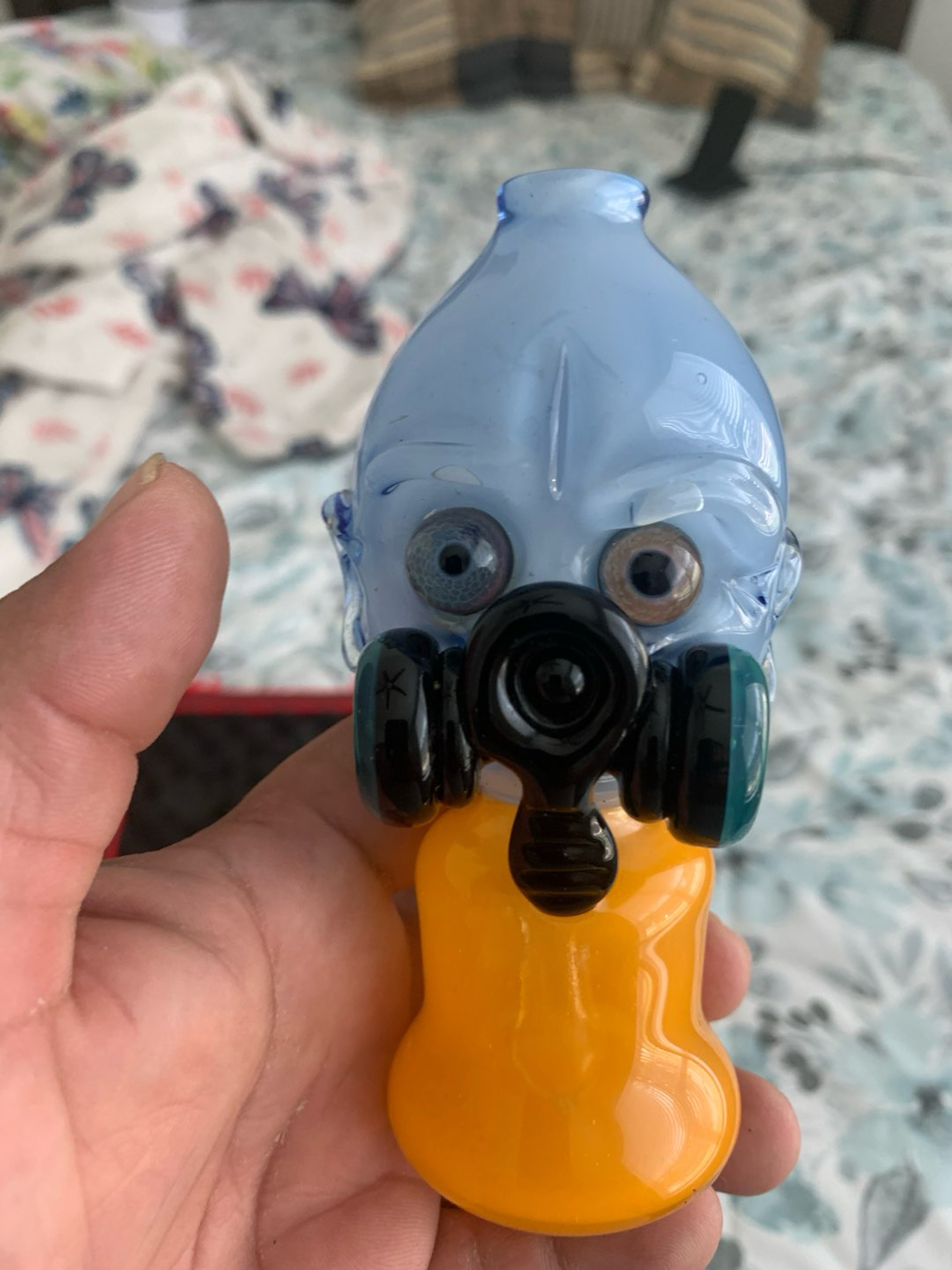 Preview pic of Mango glass heady a glass piece