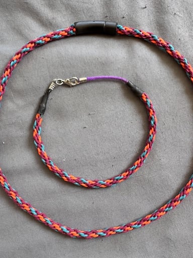 Preview pic of Handmade Pendant Necklace/clasp Quality Hemp Handmade Custom Order Send Pic We Make