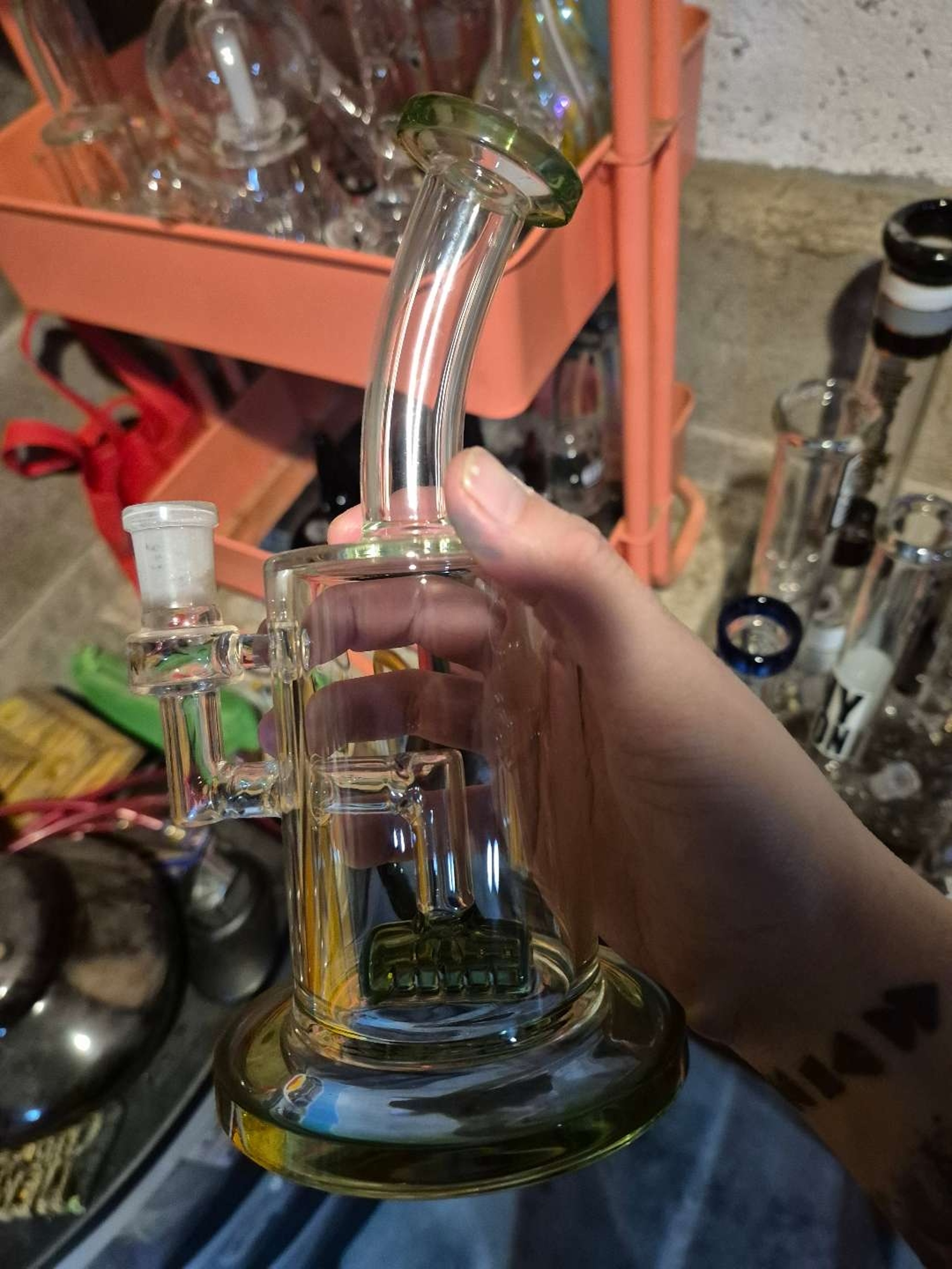 Preview pic of 14mm fixed multiple slit banger hanger