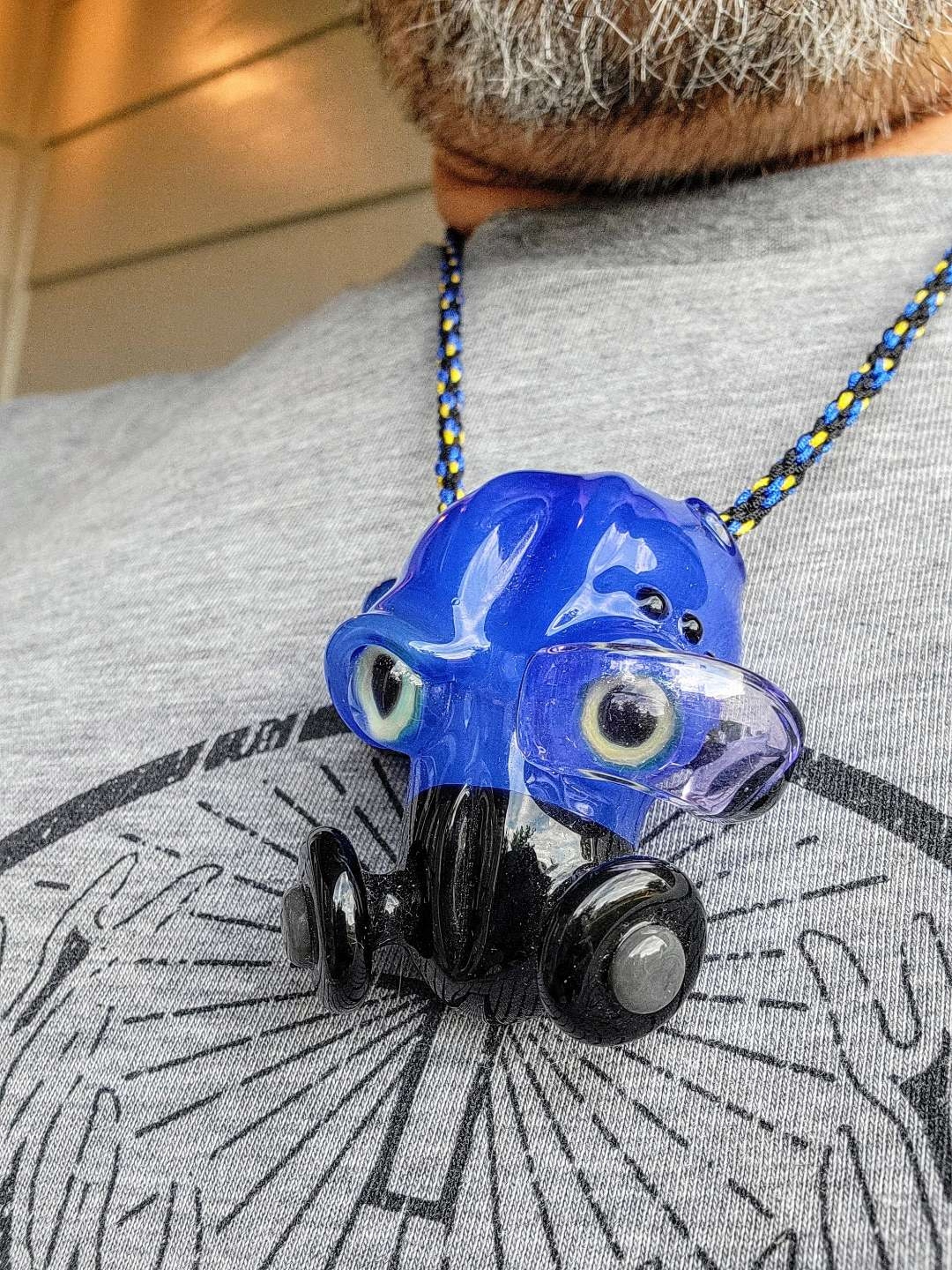 Preview pic of Kerby Glass pendant, dope collab
