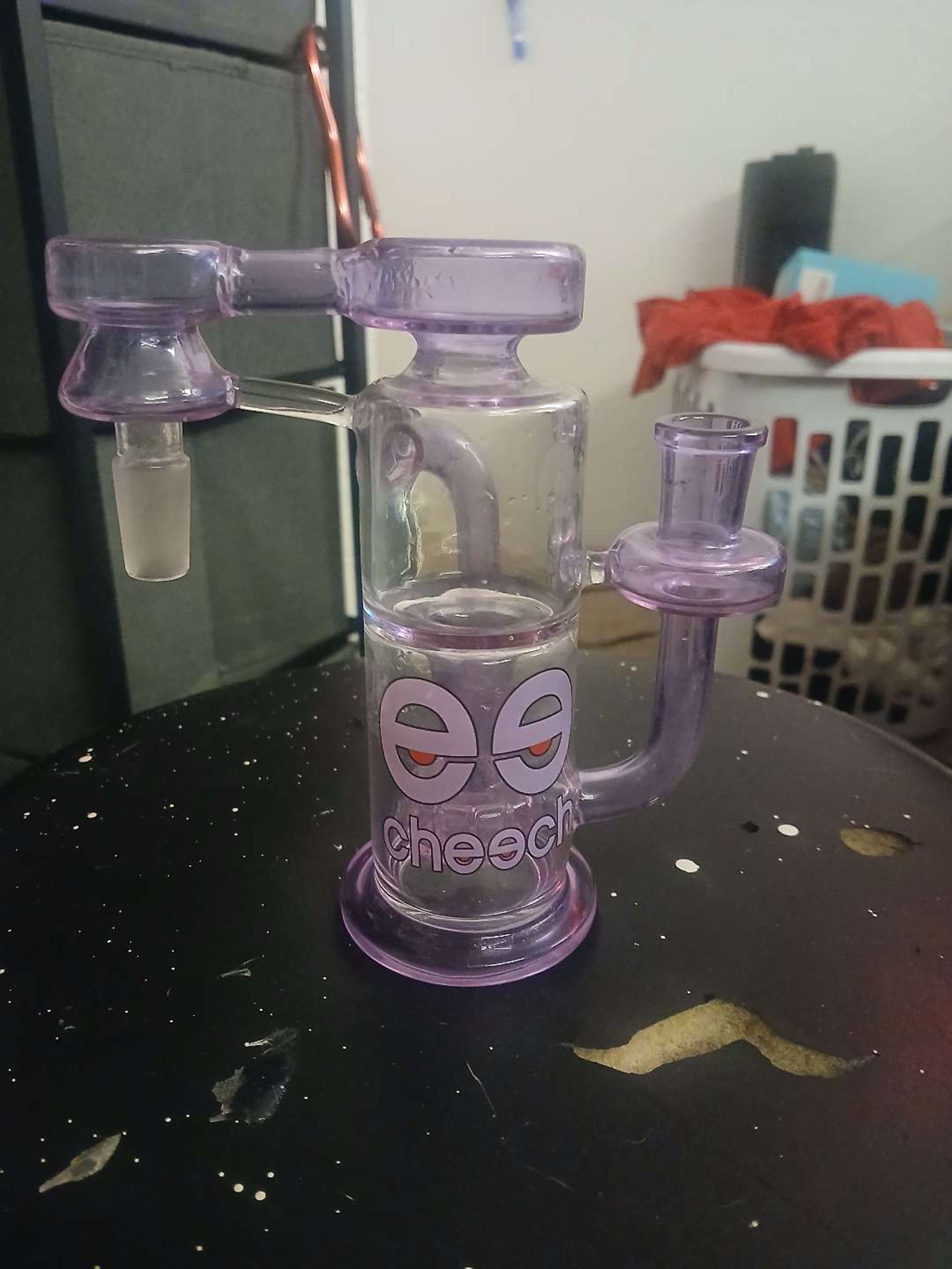 Cheech Glass "Recycle Your Water Not Your Ash" Catcher. image 0