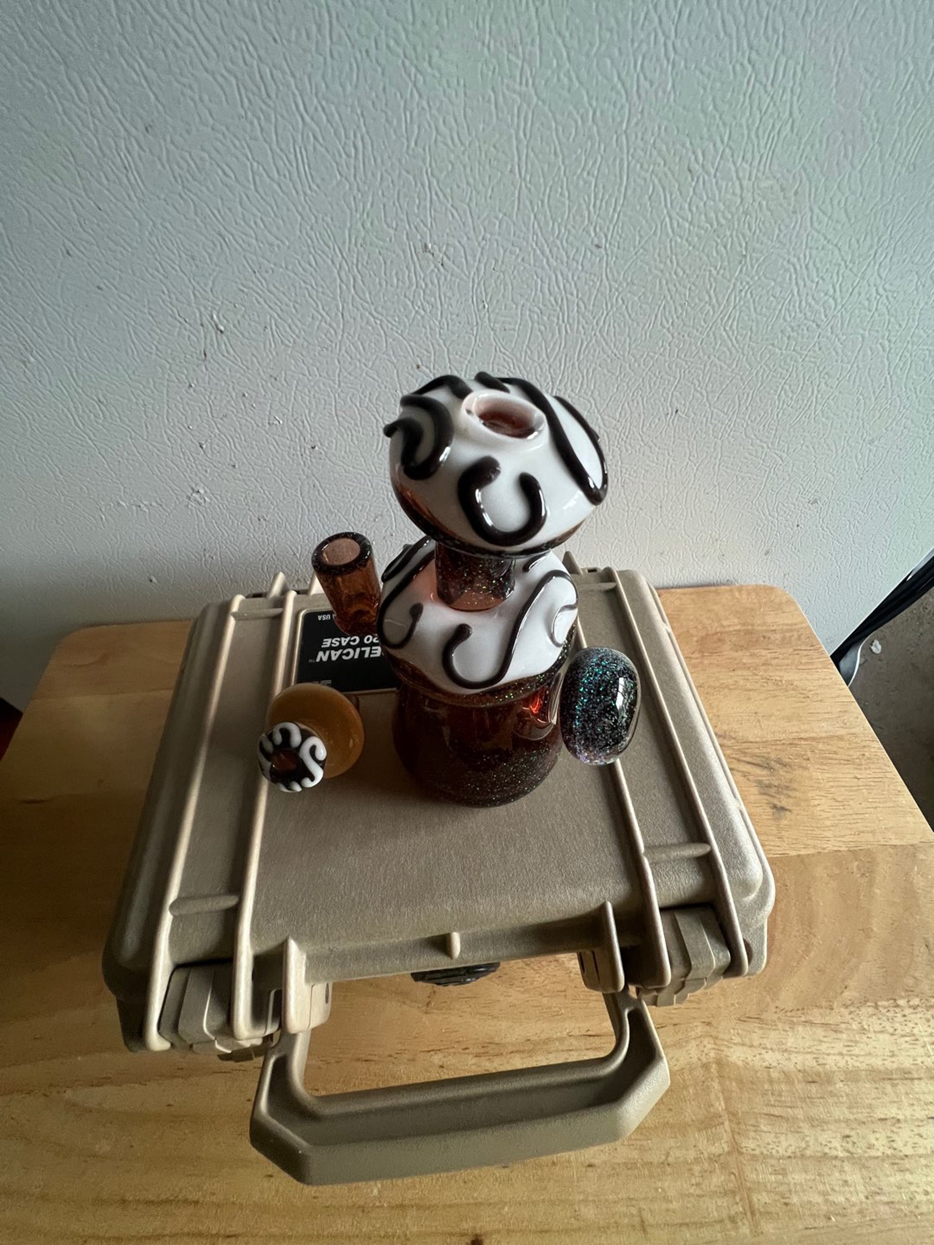 Preview pic of Crushed opal kgb donut rig