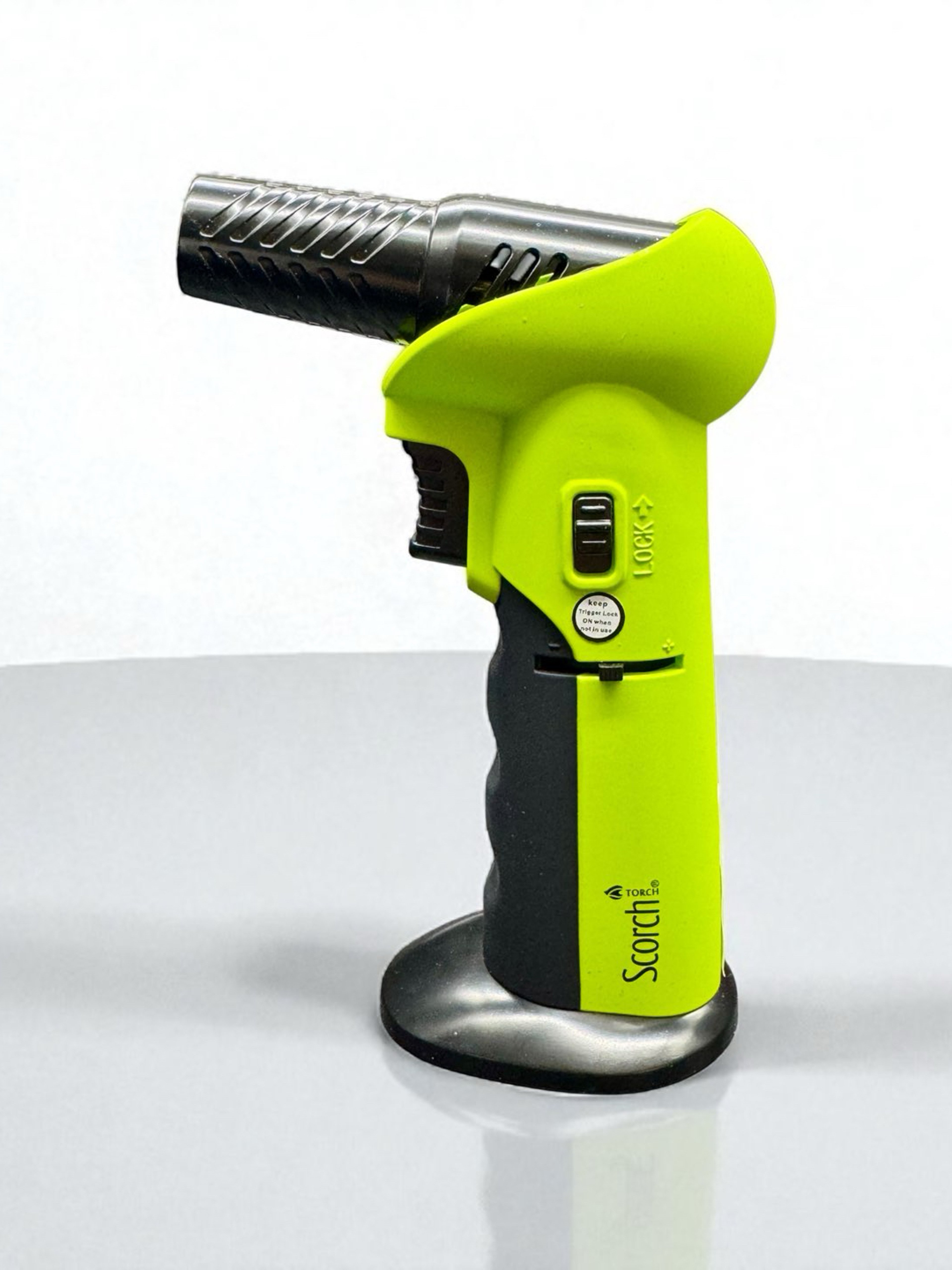 Preview pic of Scorch Torch 61662 Adjustable Angle Cigar Torch Lighter – 6” Refillable with Butane Gas