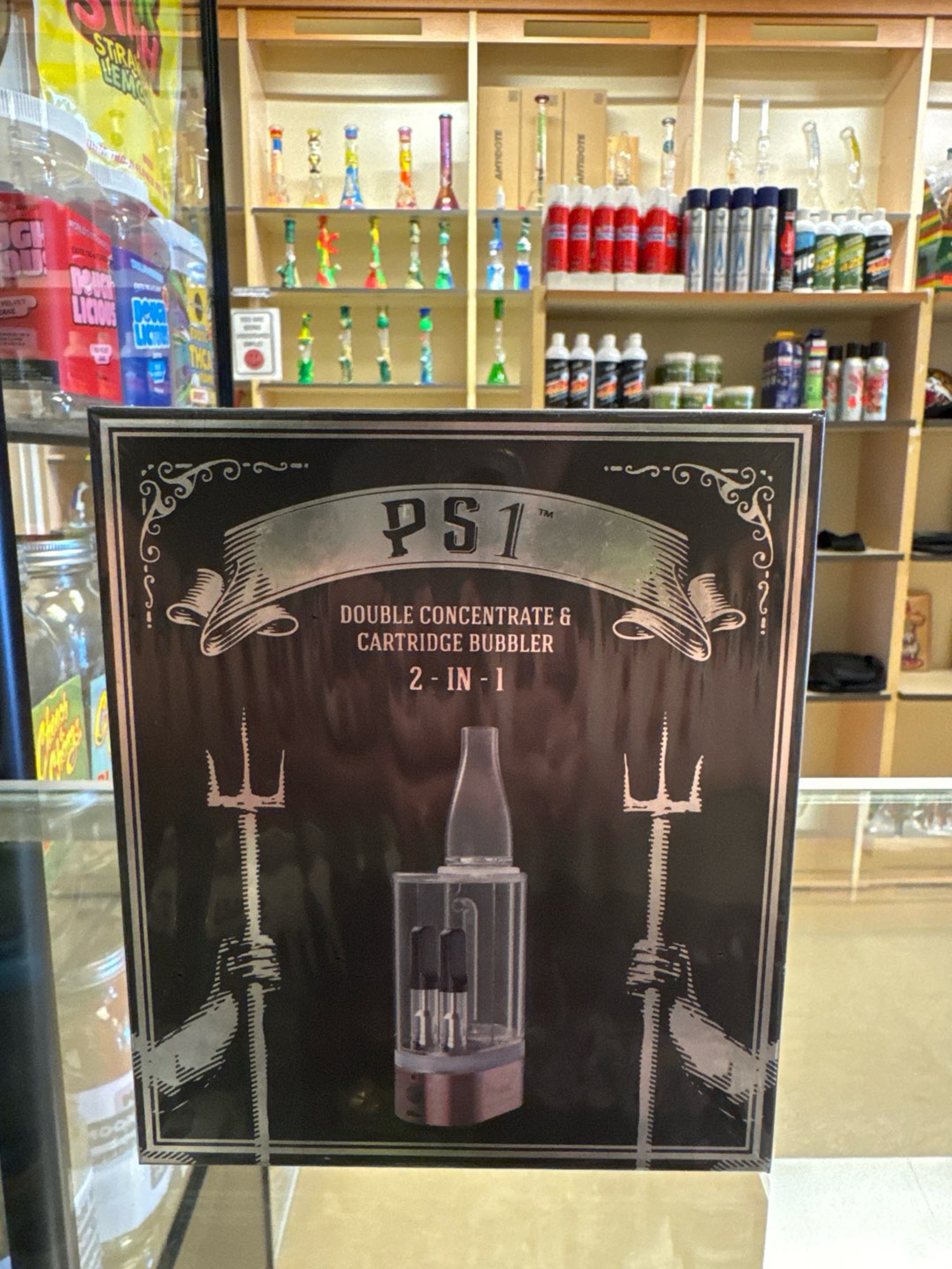 Preview pic of Hamilton Devices double concentrate & cartridge Bubbler 2 - In - 1