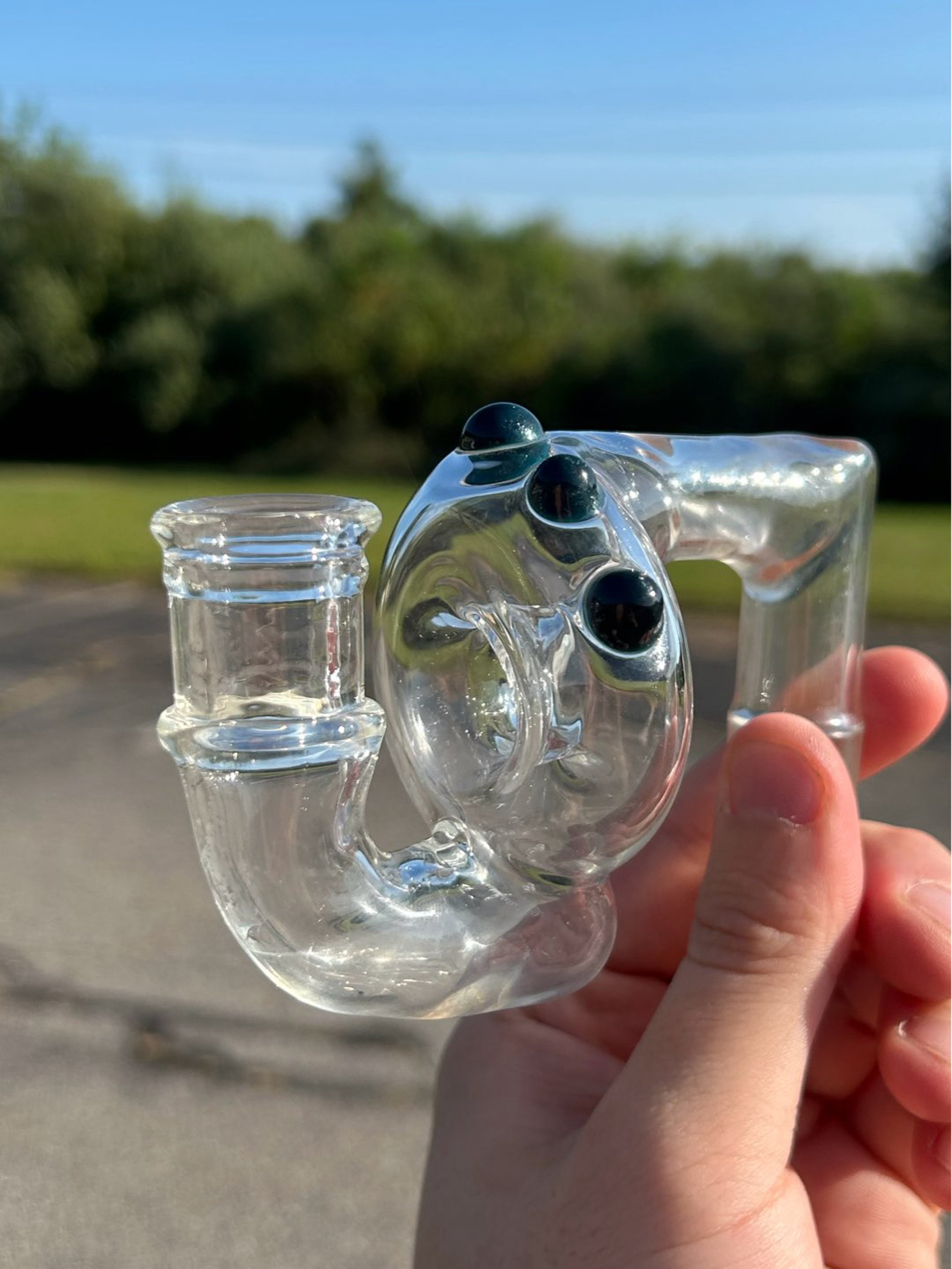 Preview pic of 18to14 Hologram Glass Adaptor Dry Ash Catcher