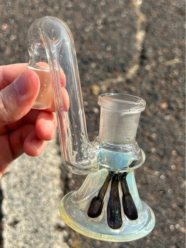 Preview pic of 18mm Uzzi Glass Fumed Dry Ash Catcher