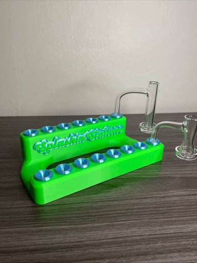 Preview pic of 15x Banger Holder - Neon Green / Blue