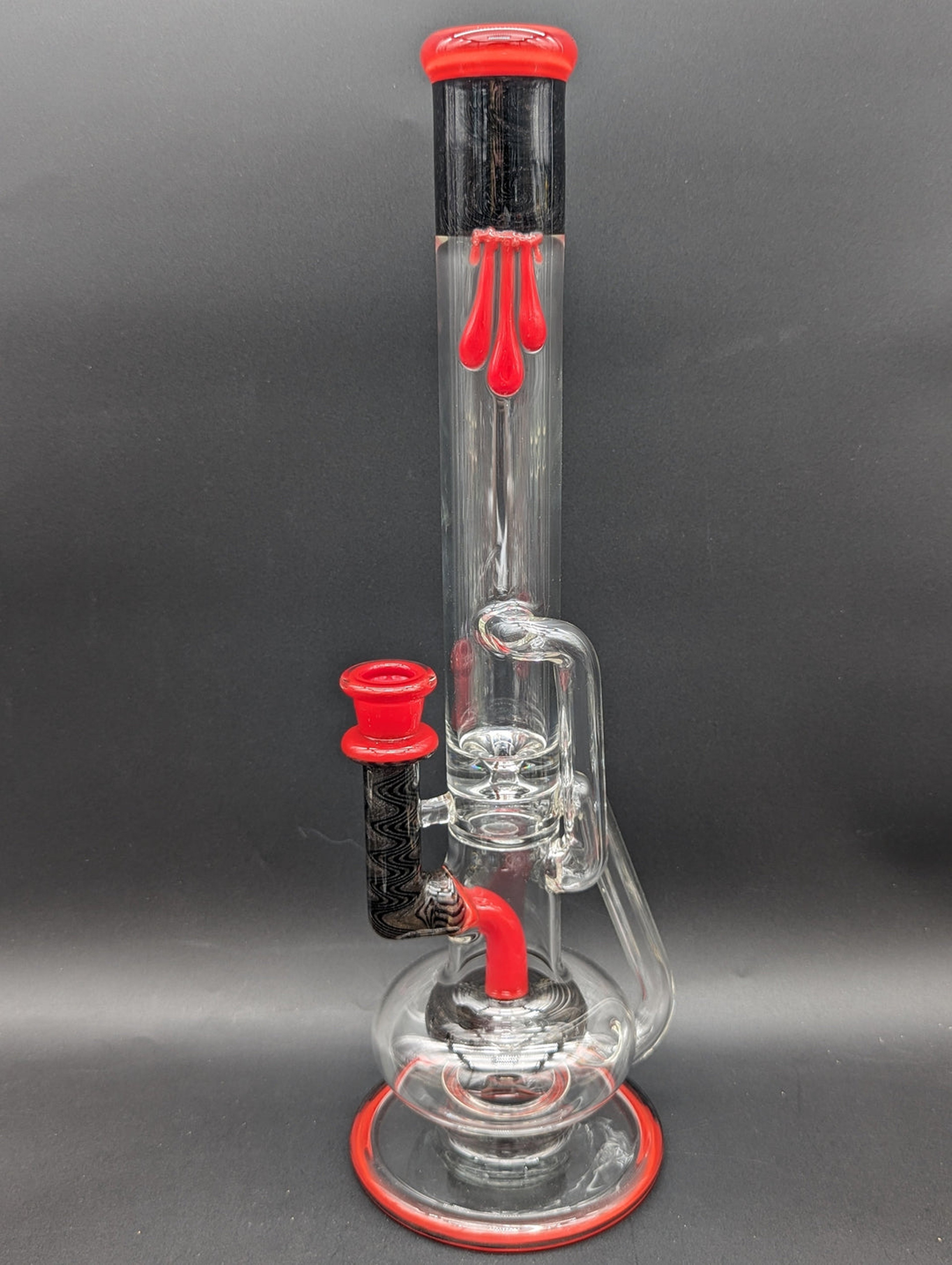UZZI GLASS SUPER SHOWERHEAD RECYCLER BONG image 0
