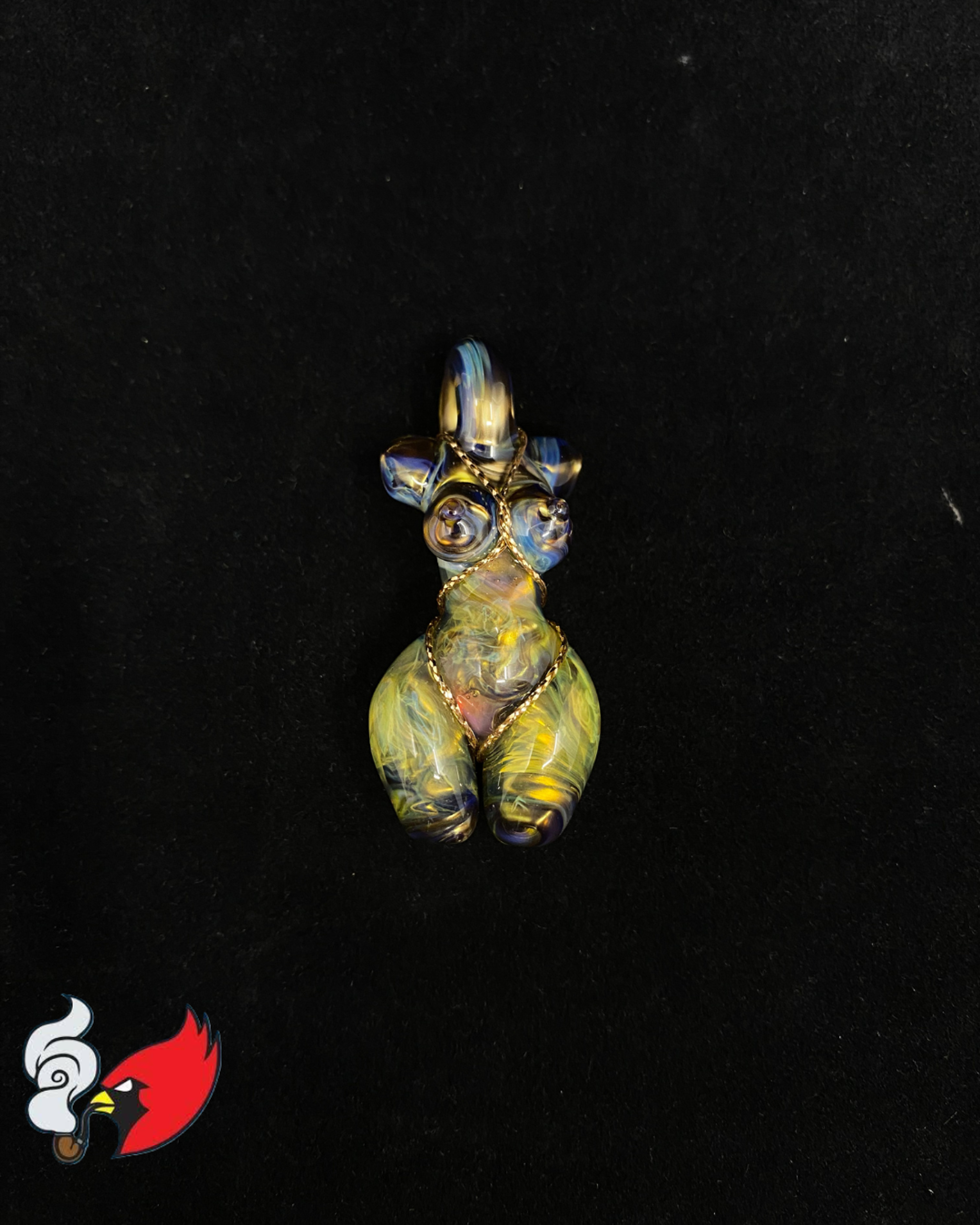 Preview pic of Electrum Marble Sunrise Pendant