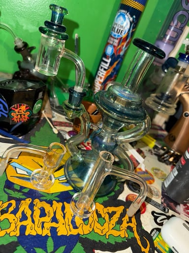 Preview pic of Hand blown blob glass