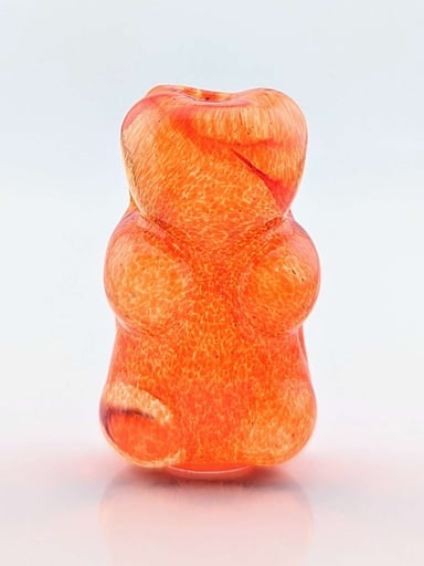 Preview pic of Eriko Kobayashi "Gummy Bear (Red)" Sculpture #5