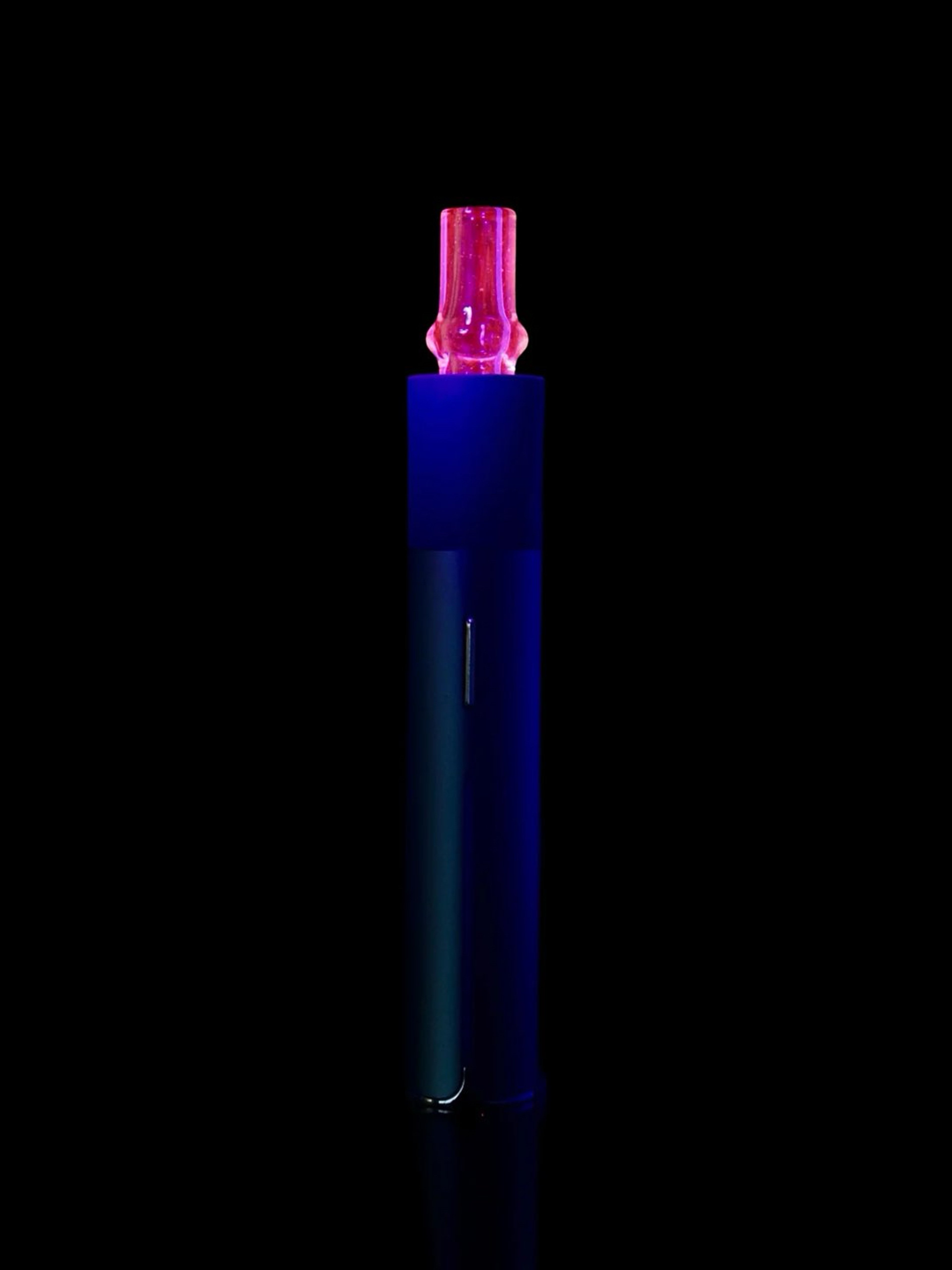 Preview pic of UV Pink | PuffCo Pivot Mouthpiece by Tokr Glass