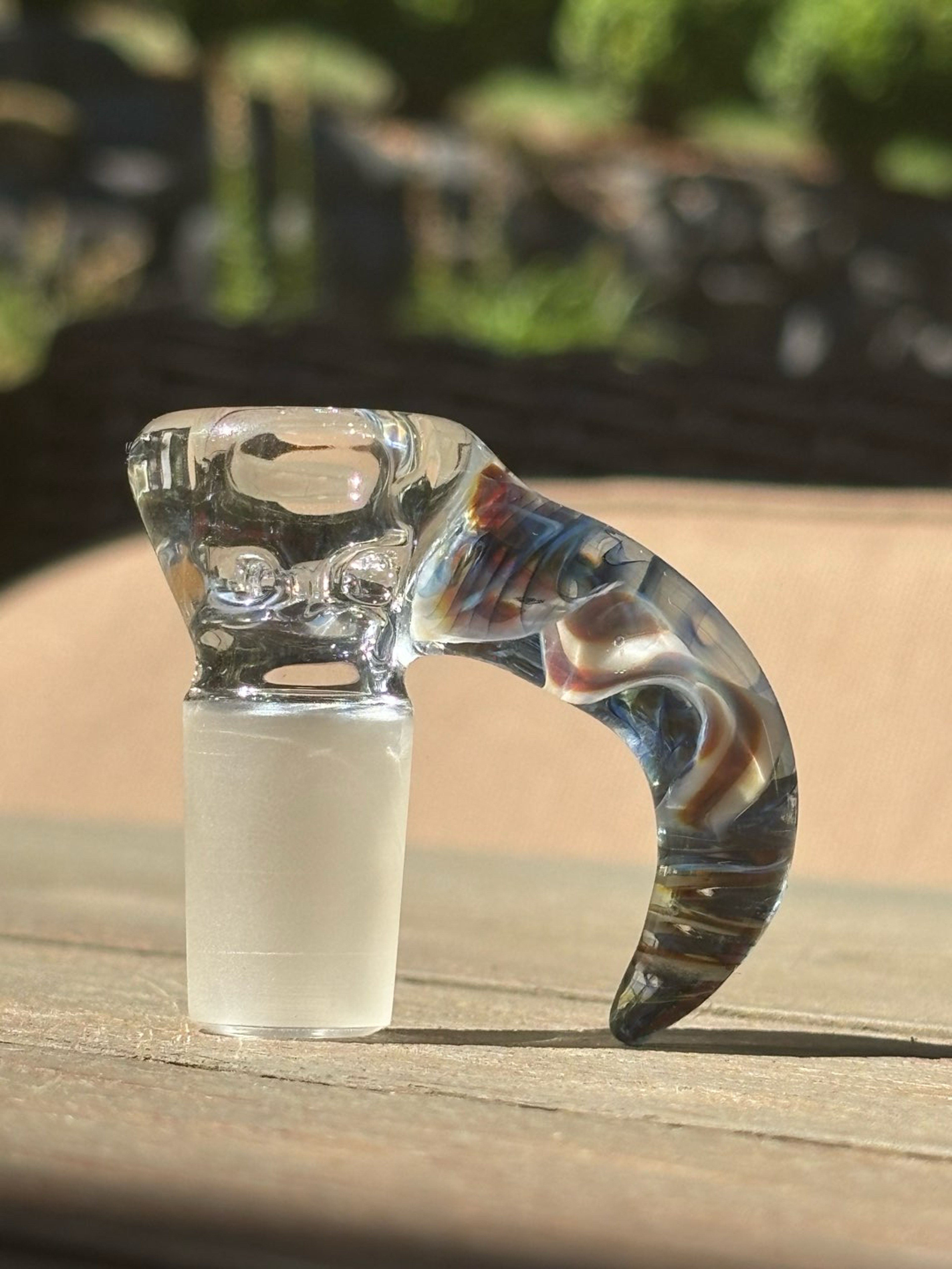 4 hole slide with funky horn image 0