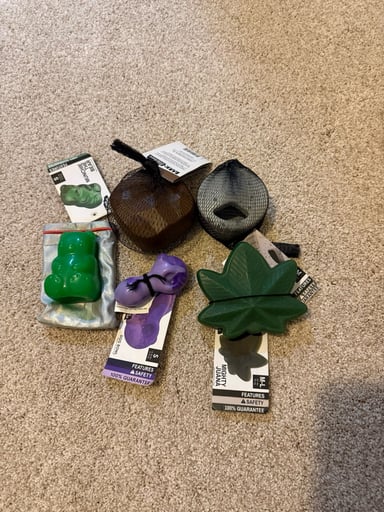 Preview pic of Super Chewers dog toys