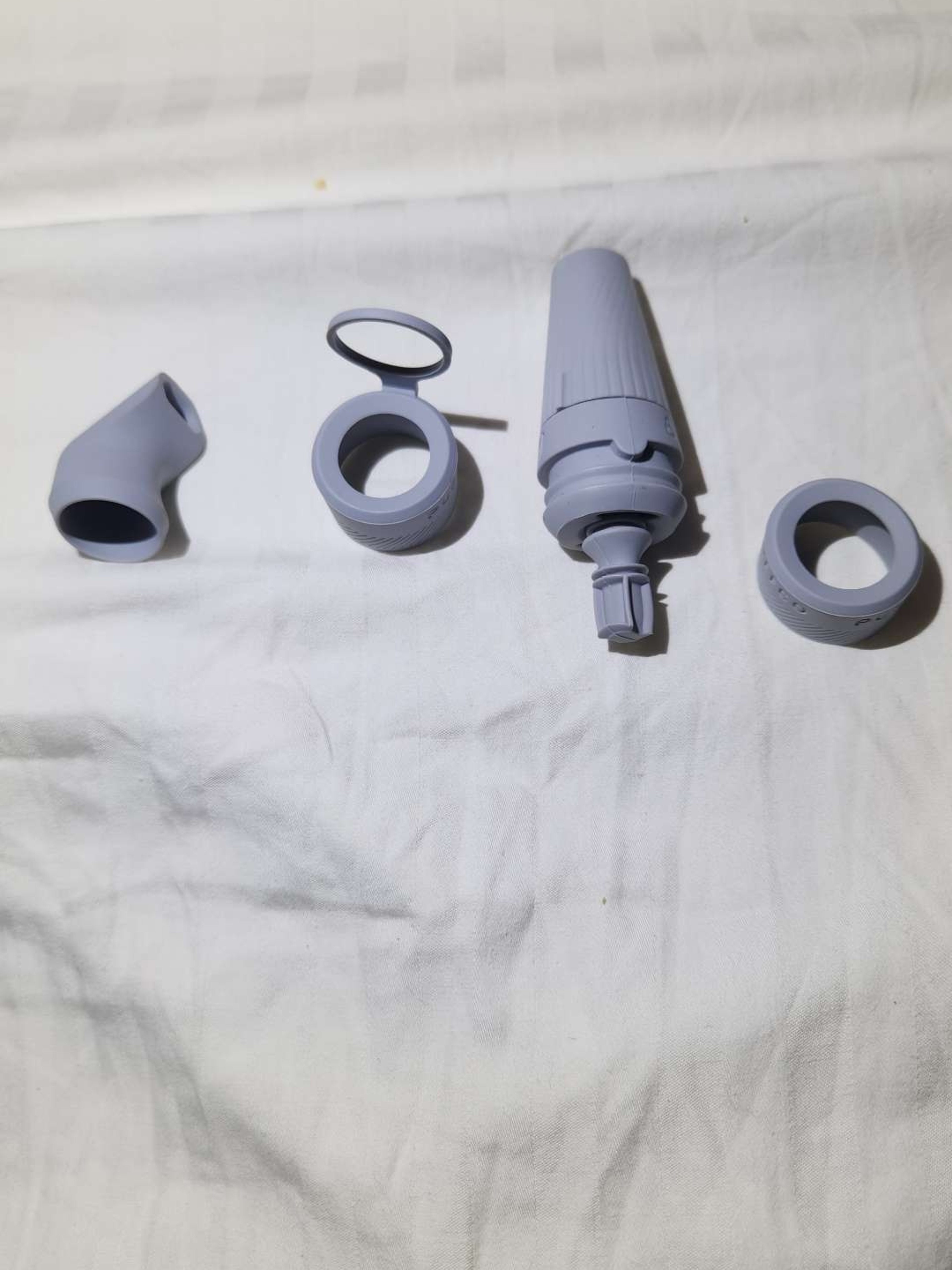 Puffco peak guardian travel pack parts + travel glass mouthpiece image 0