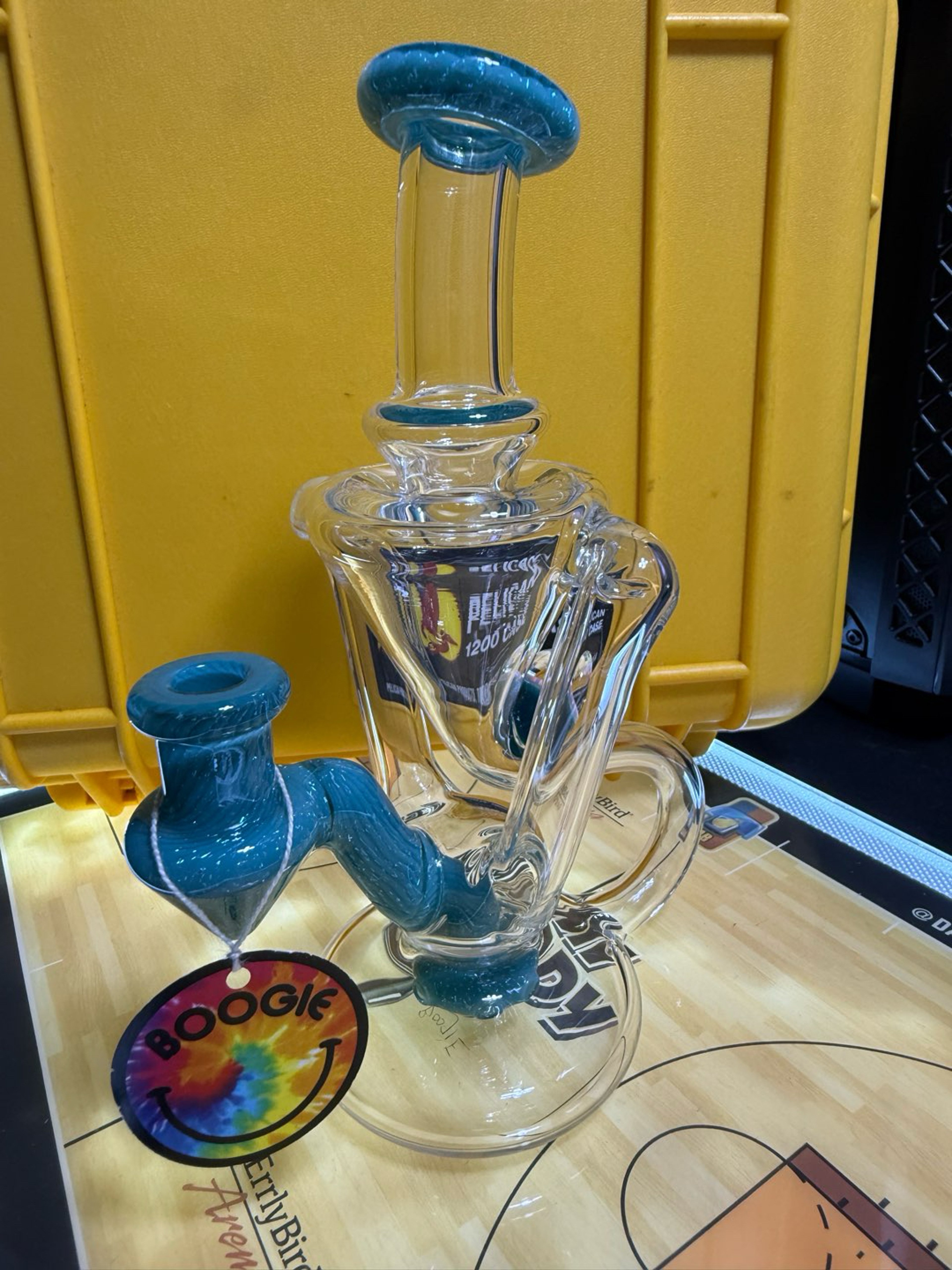 Boogie Glass Dual Uptake Recycler image 0