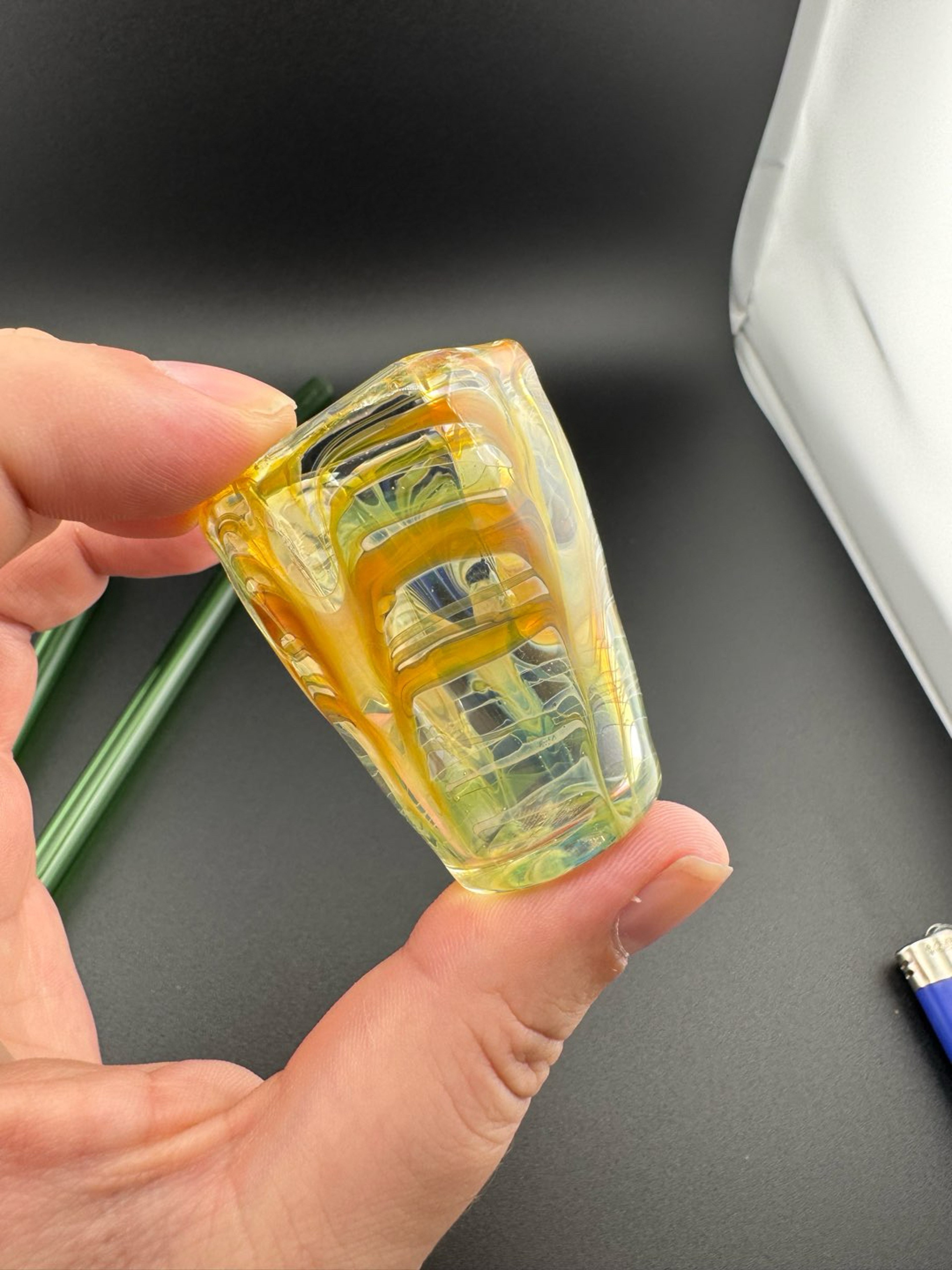 Preview pic of Fume wrap and rake fin shot glass
