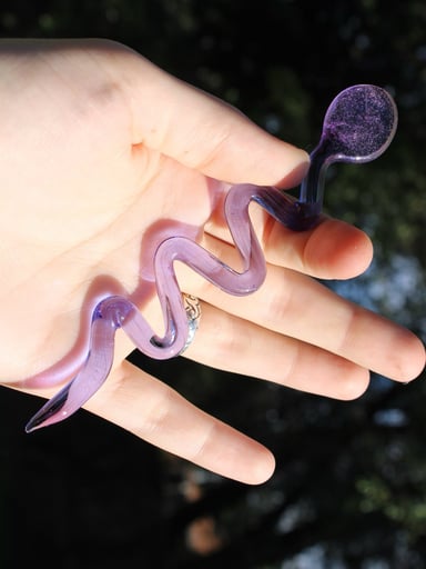 Preview pic of Purple Lolipop Heady Dab Tool