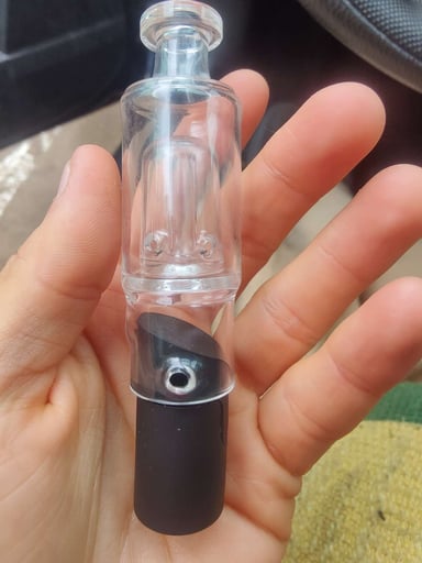 Preview pic of Mooreglassdesign 2 hole pivot bubbler