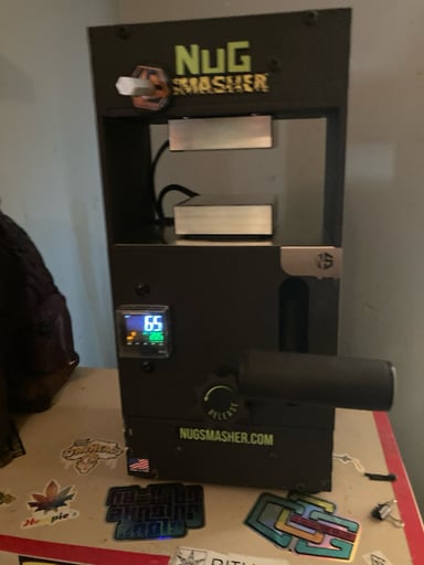 Preview pic of NS Rosin Press 12-ton! LOTS OF EXTRAS