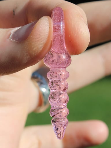 Preview pic of Pink Lolipop Anal Bead Pendy