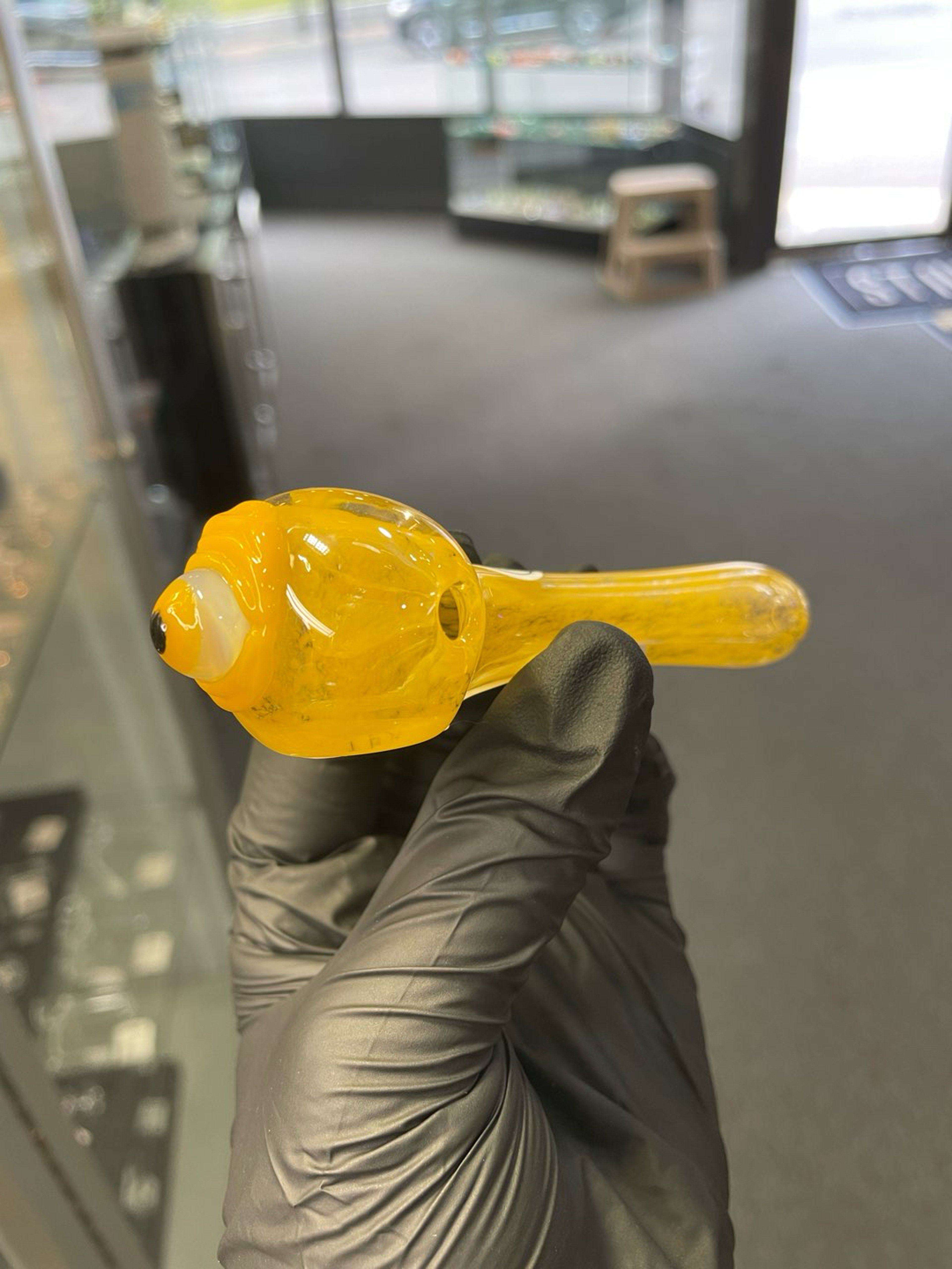 AC NFT Frit Yellow Eye Pipe image 0