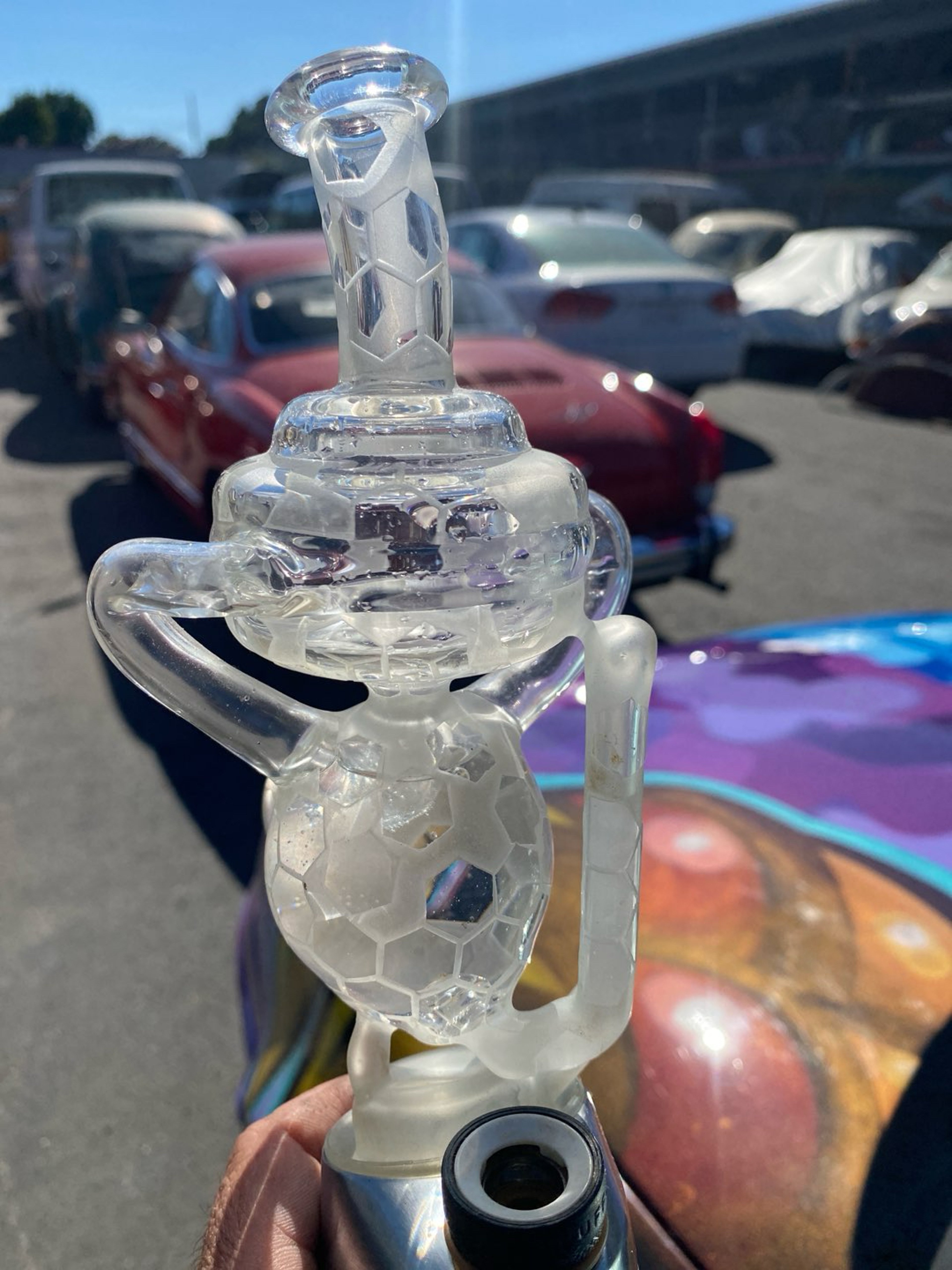 N3RD Glass Puffco Recycler image 0