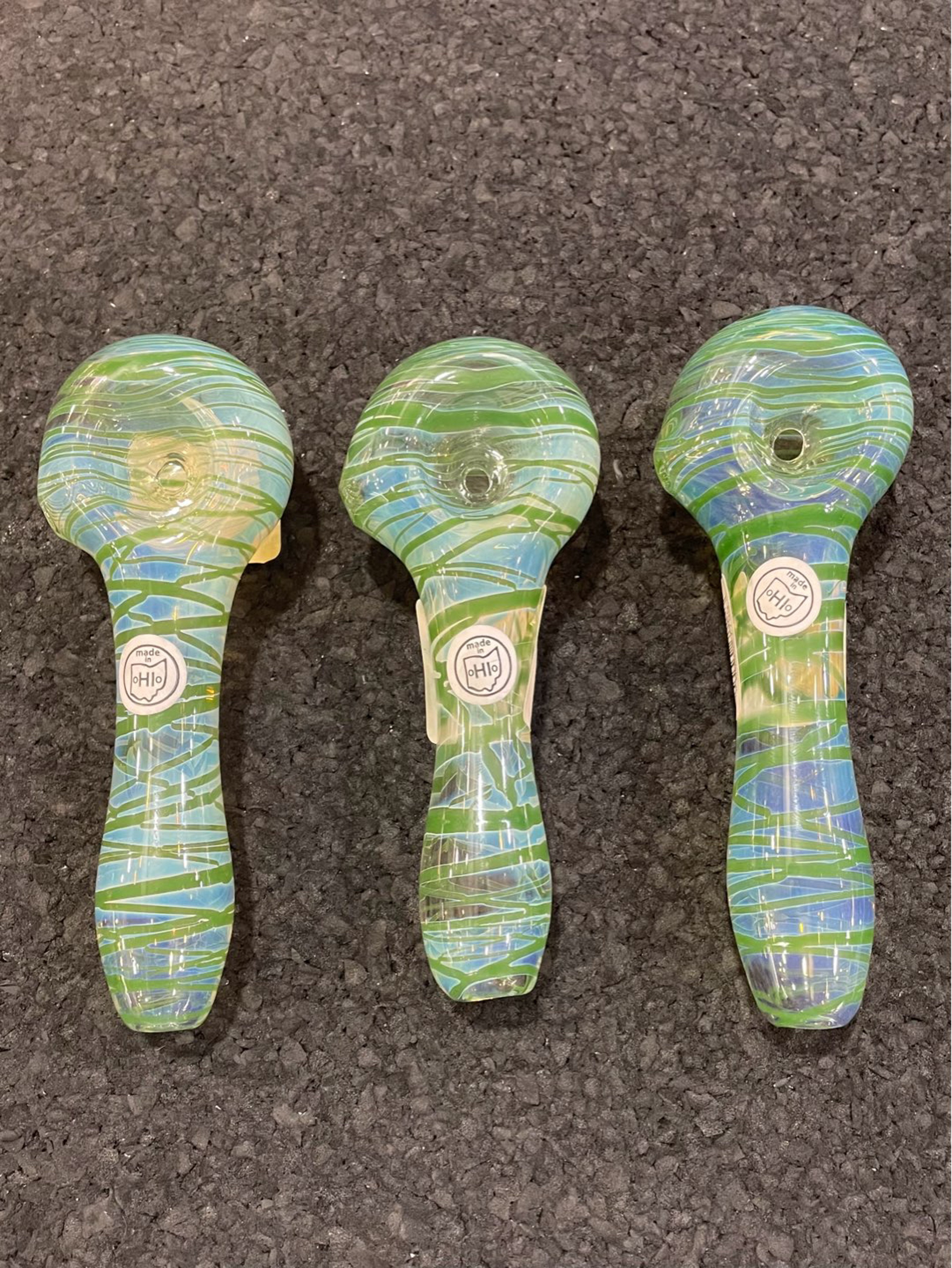 TL Color Wrap Spoon Green image 0