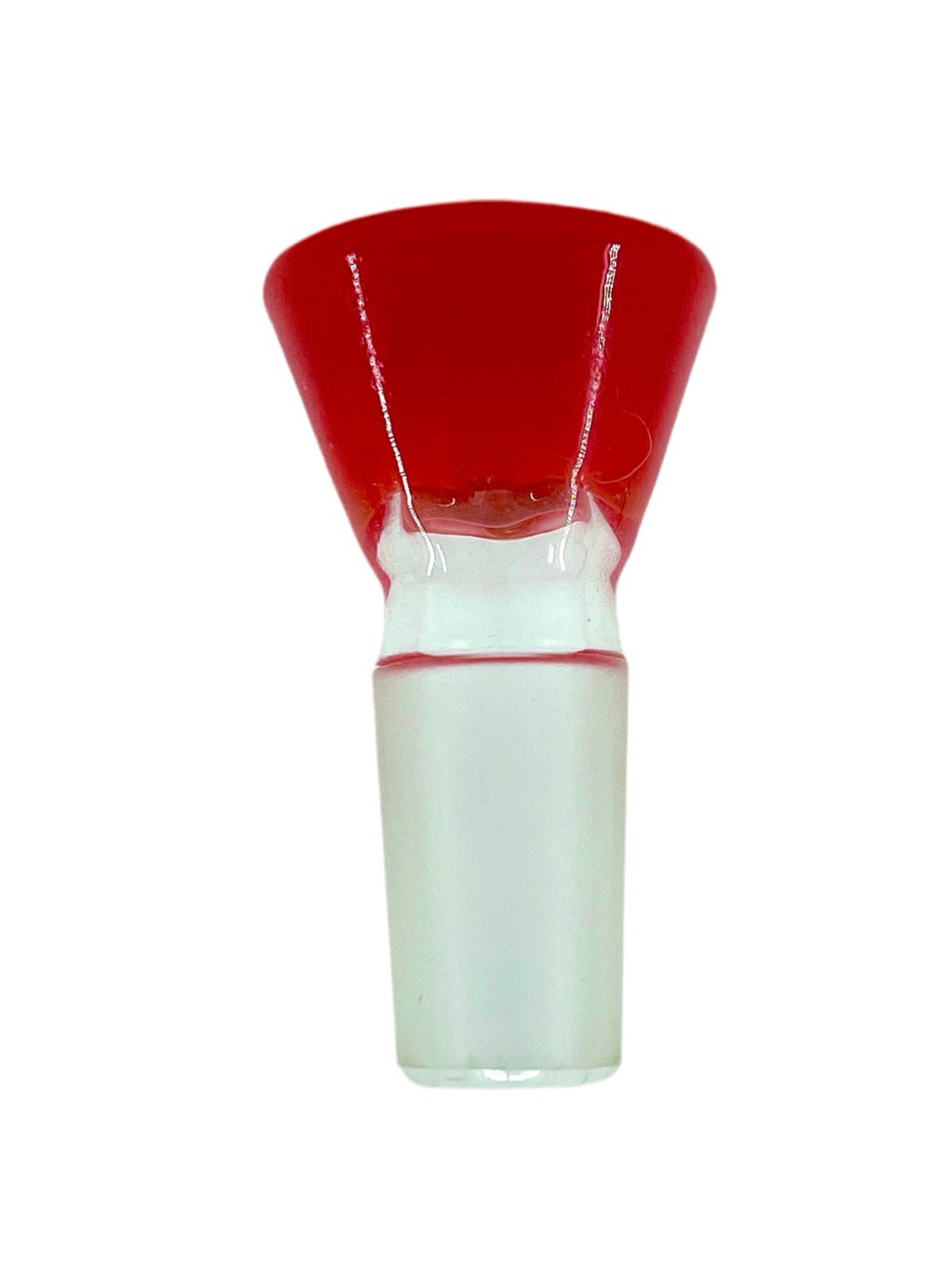 Preview pic of 14mm hornless cherry full-accent slide by Welch Glass