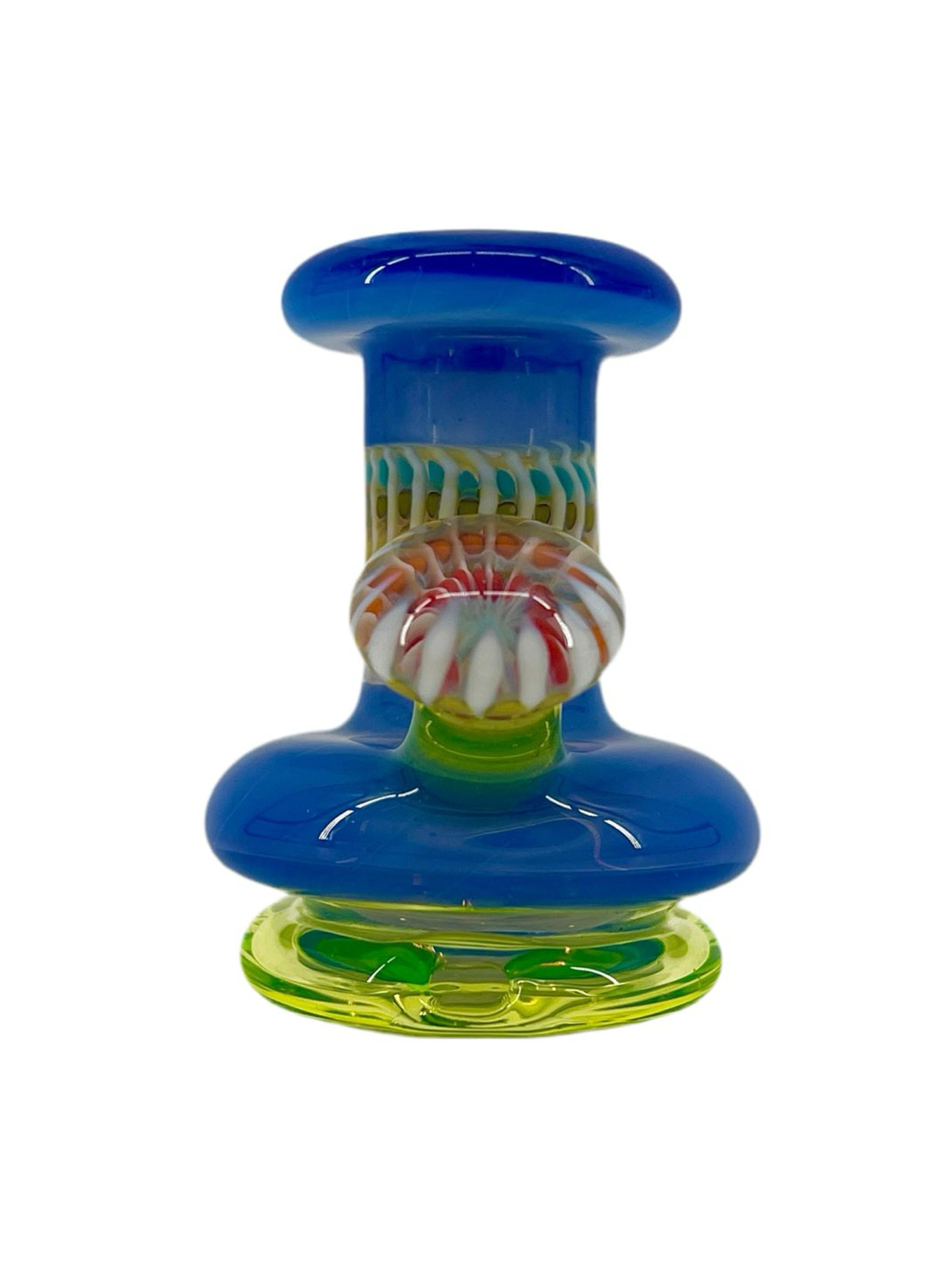 Preview pic of Hazy Glass “Neptunium” Puffco Peak Dry Top