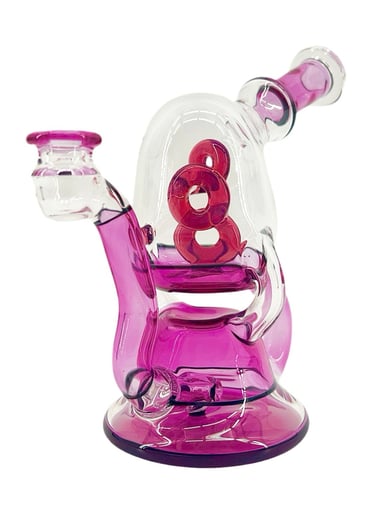 Preview pic of Hazy Glass “Bloop Drive” (“Gold Ruby” / “Telemagenta”)