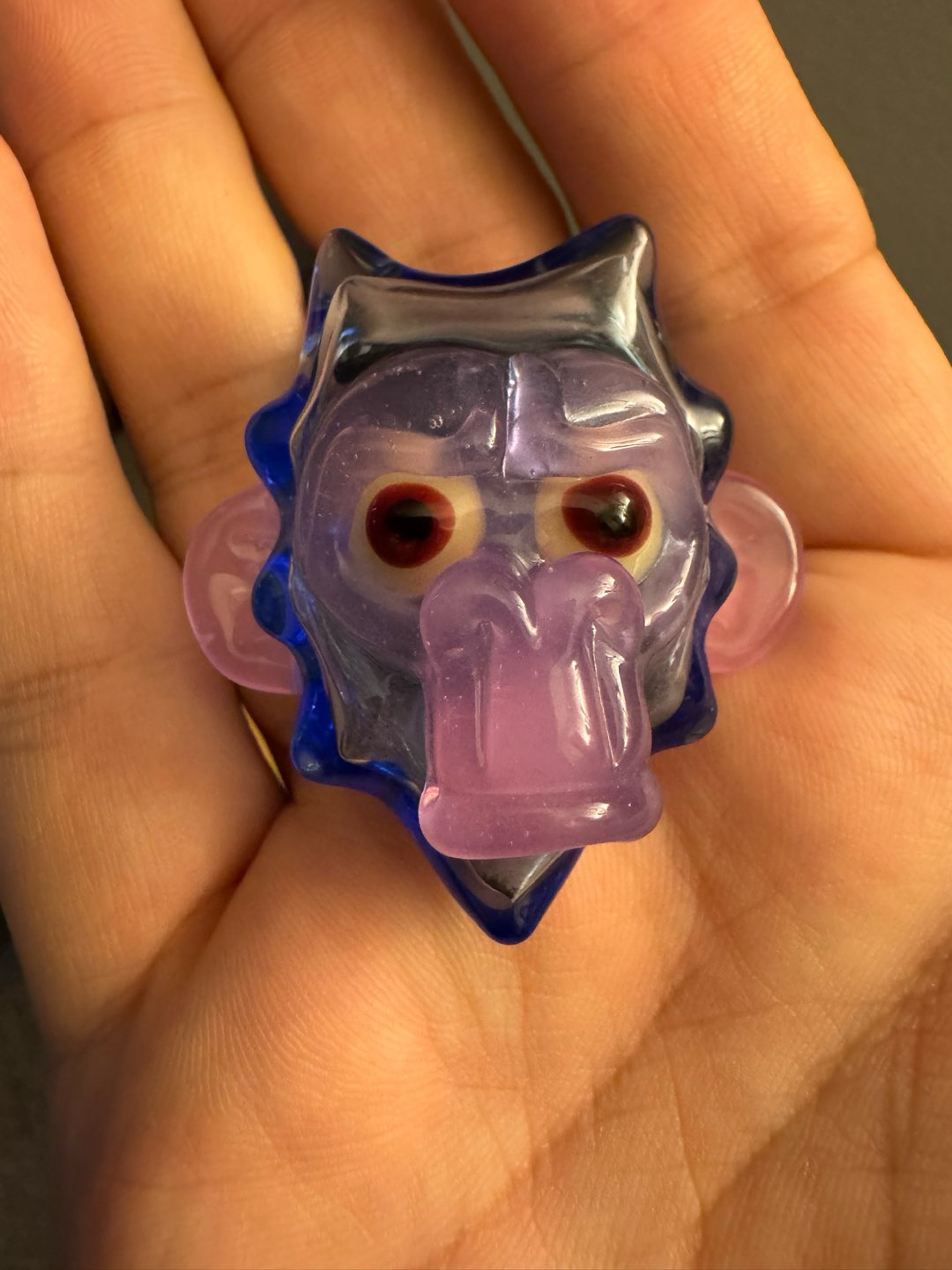 Friday zombie monkey pendant image 0