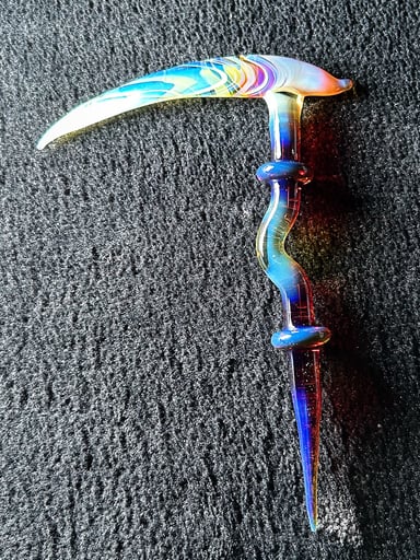 Preview pic of MarvinsGlass024 Signature Scythe! 🌈