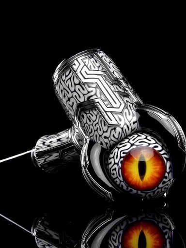Preview pic of @ryanfitt X @scozglass Dragon Eye Dry Pipe