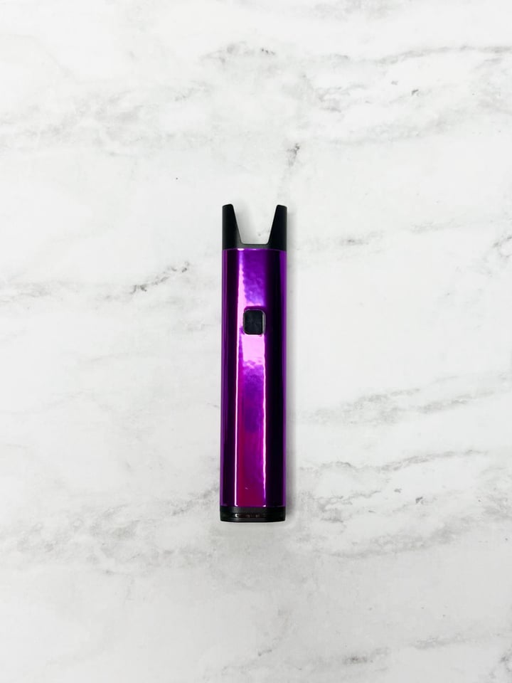 elf bar vape uk Slim Clear Series Transparent 510 Vape Battery – Ultra Purple – Ooze main image 0