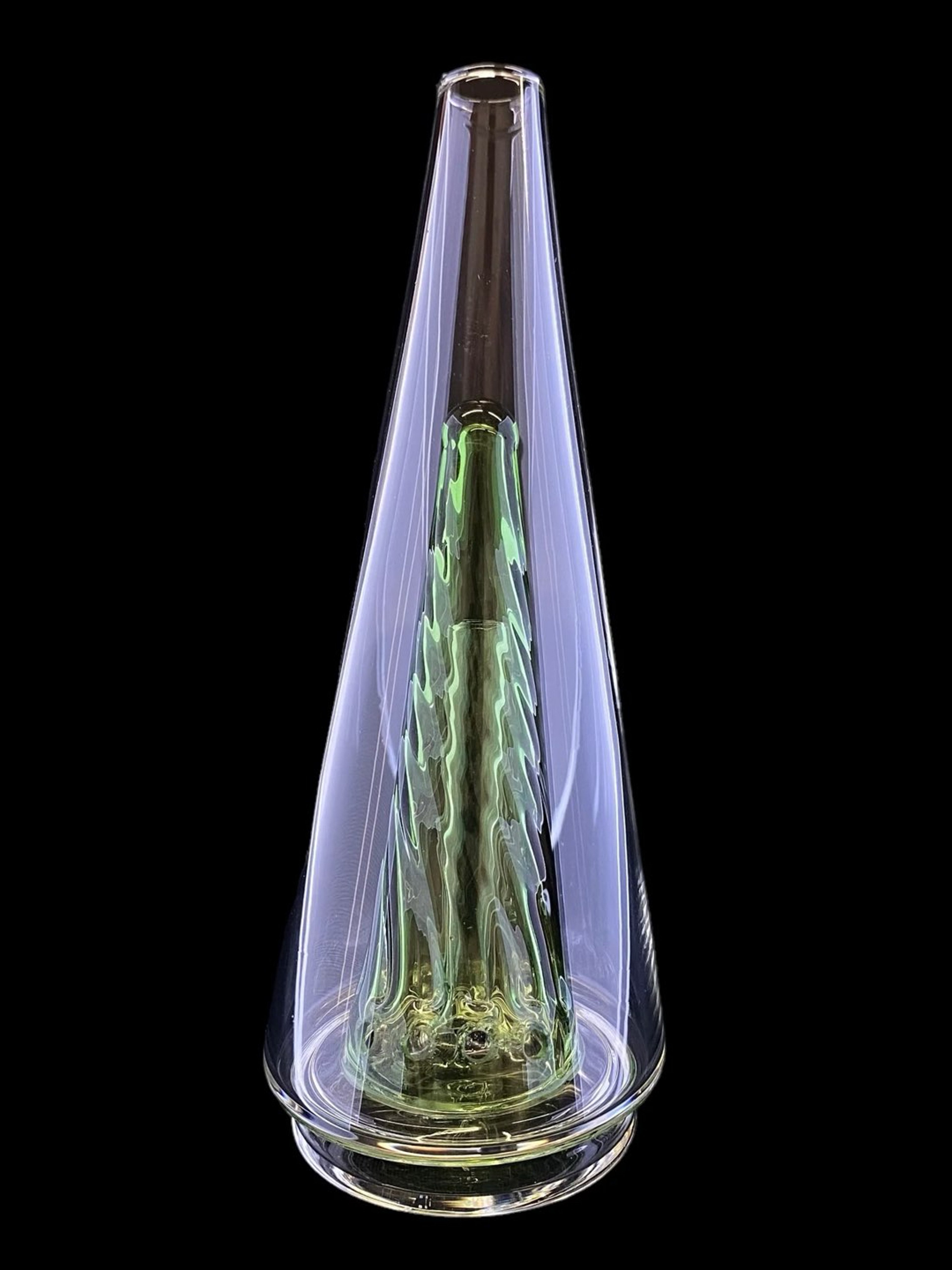 Preview pic of Twisted Green Cone Attachment for Puffco Peak