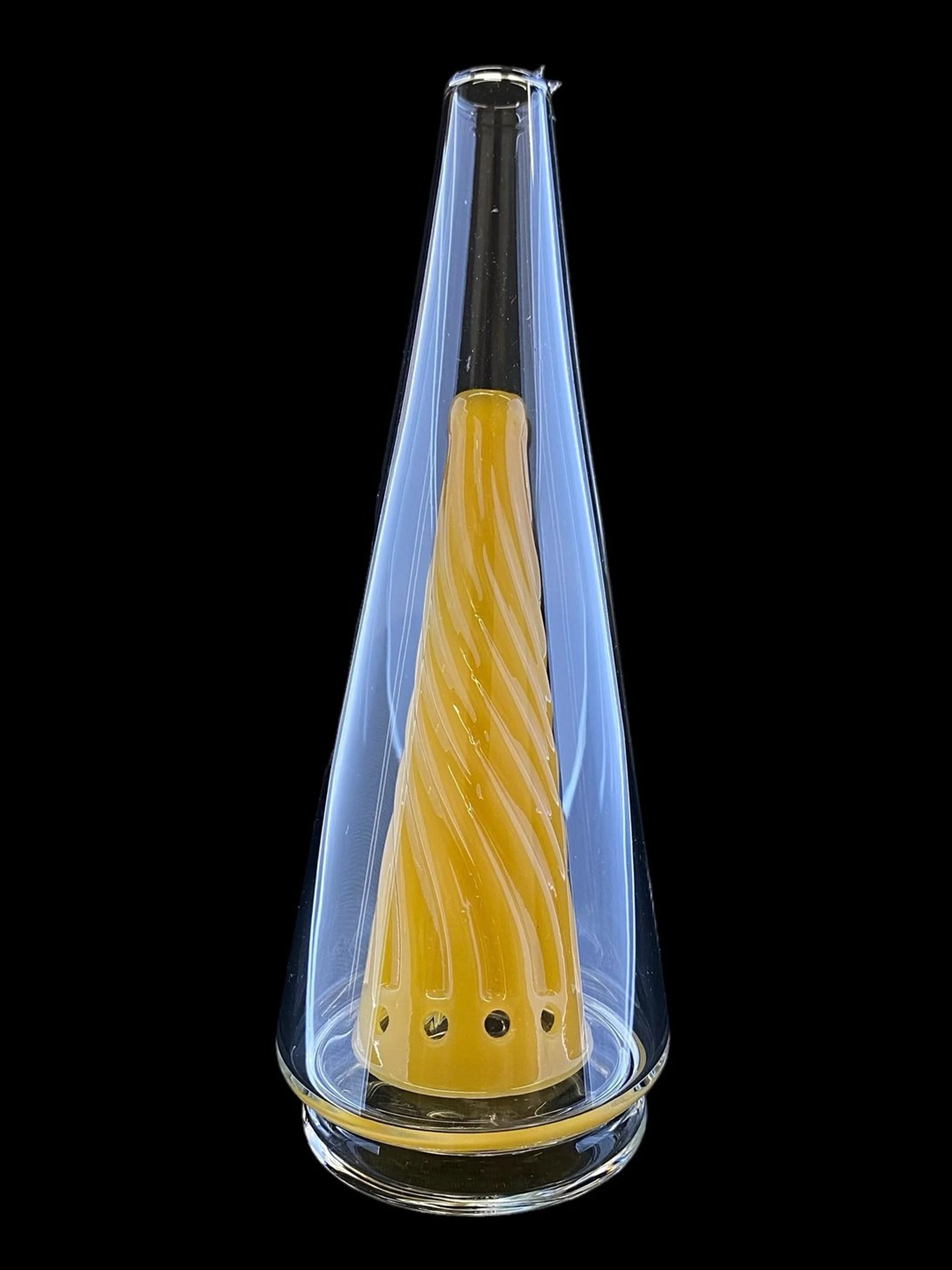 Preview pic of Twisted Ivory Cone Attachment for Puffco Peak