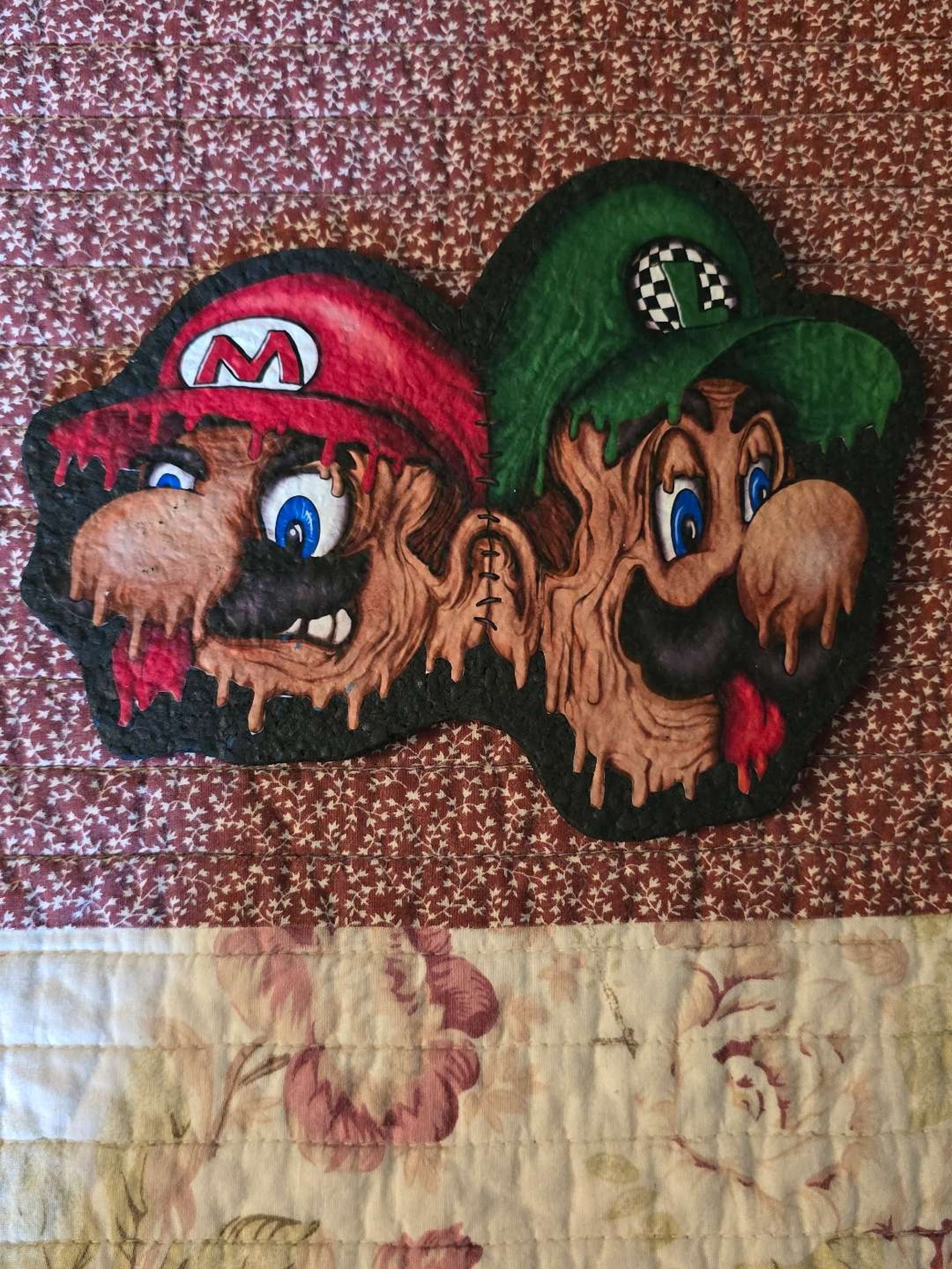 Preview pic of Visual Fiber Mario/Luigi Moodmat