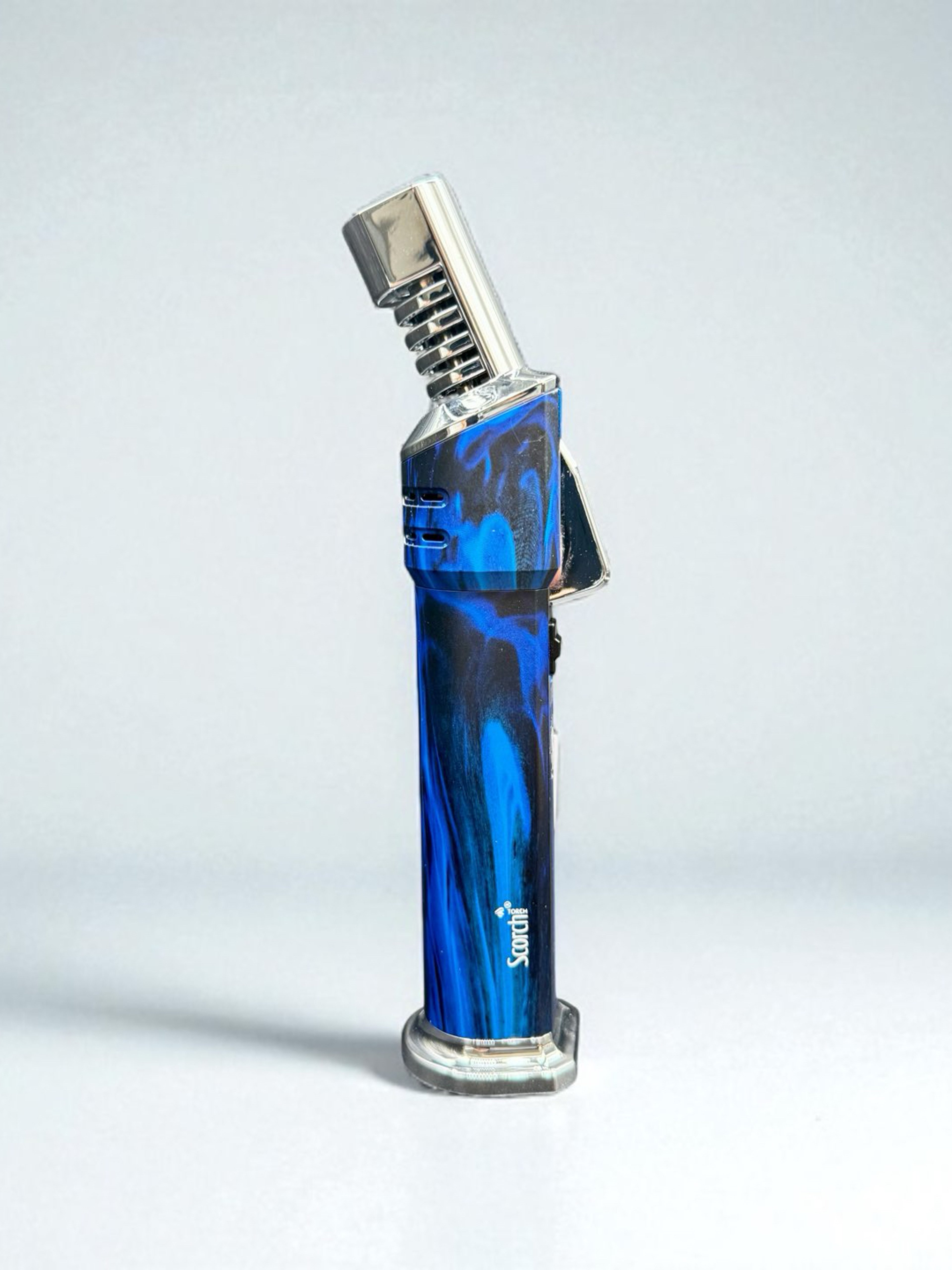 Scorch Torch Model 61675 – 6.5” Refillable Butane Torch Lighter (Blue Flame Design) image 0
