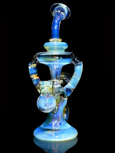 Preview pic of Yeti Dabs - Fully-fumed Intercooled Double-Uptake Klein Recycler - 14mm Female