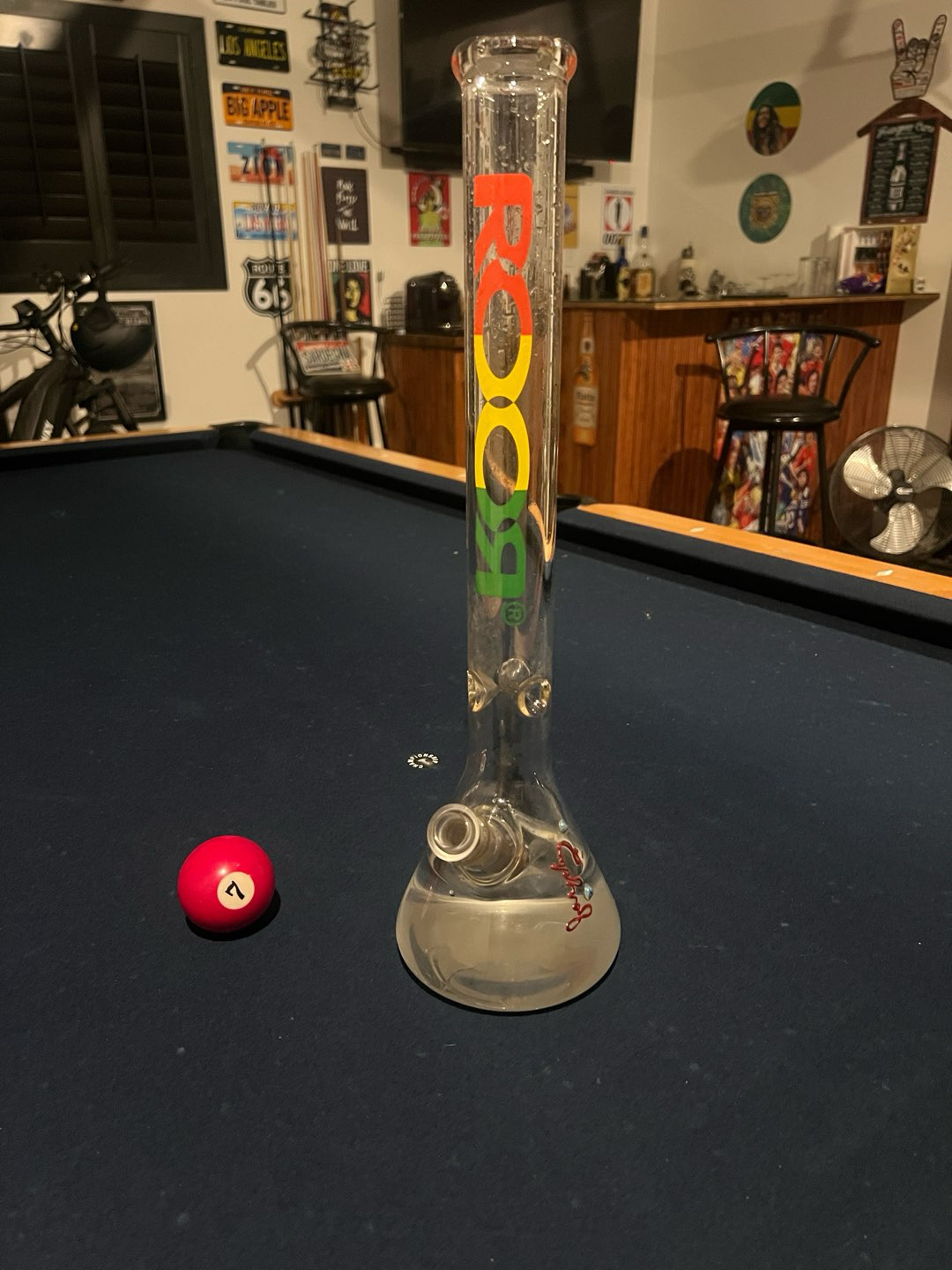 Preview pic of RooR RASTA BONG COLORWAY