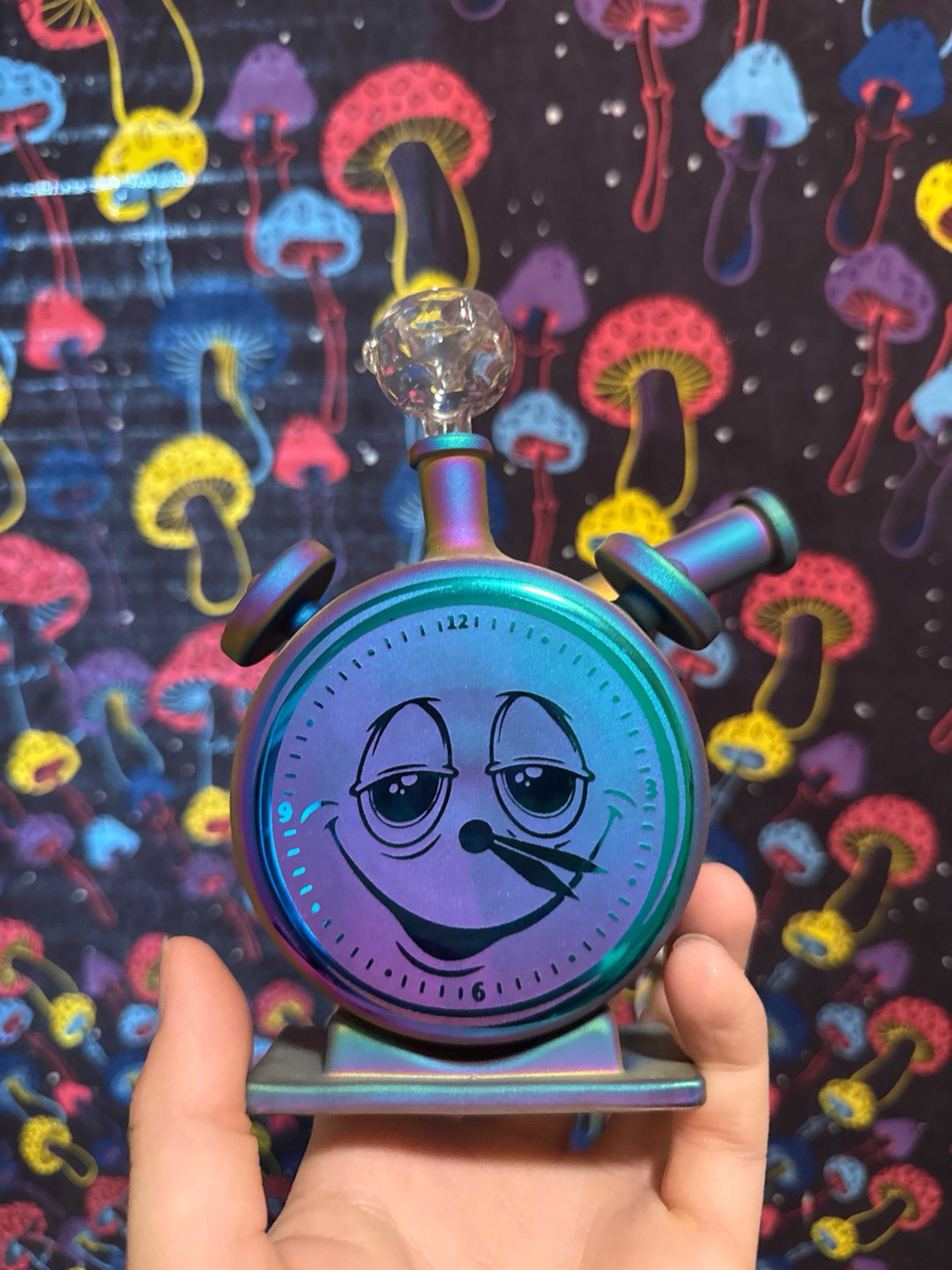 420 Clock Bong image 0