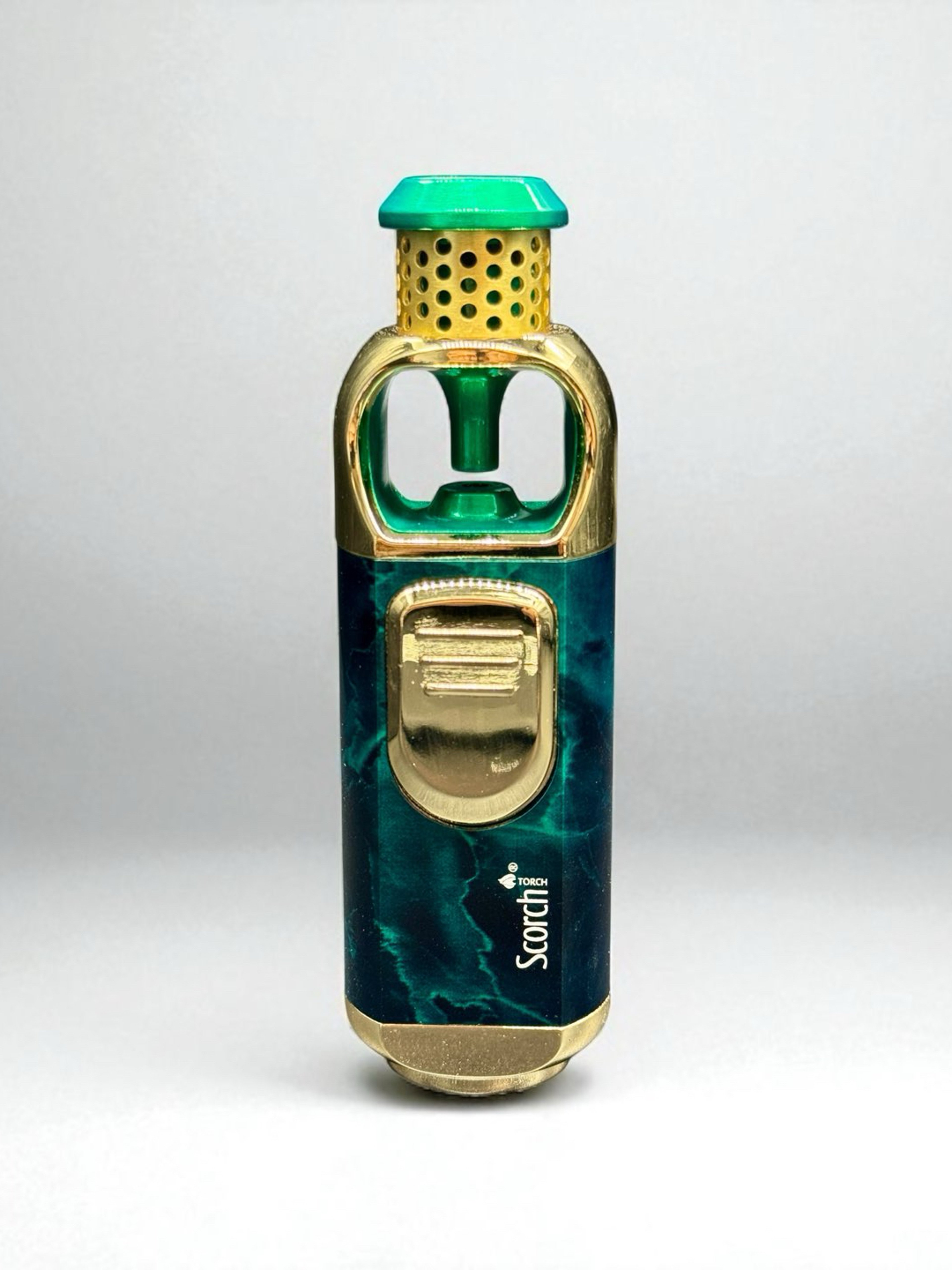 Preview pic of Scorch Torch 61795 – 4” Single Flame Heavy Duty Metal Refillable Butane Lighter (Prefilled)