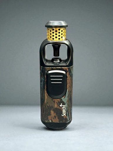 Preview pic of Scorch Torch 61795 – 4” Single Flame Heavy Duty Metal Torch Lighter (Camo Design, Prefilled Butane)