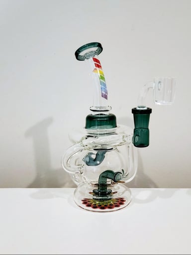 Preview pic of 9"H Orbit Recycler + Banger***Free Shipping***