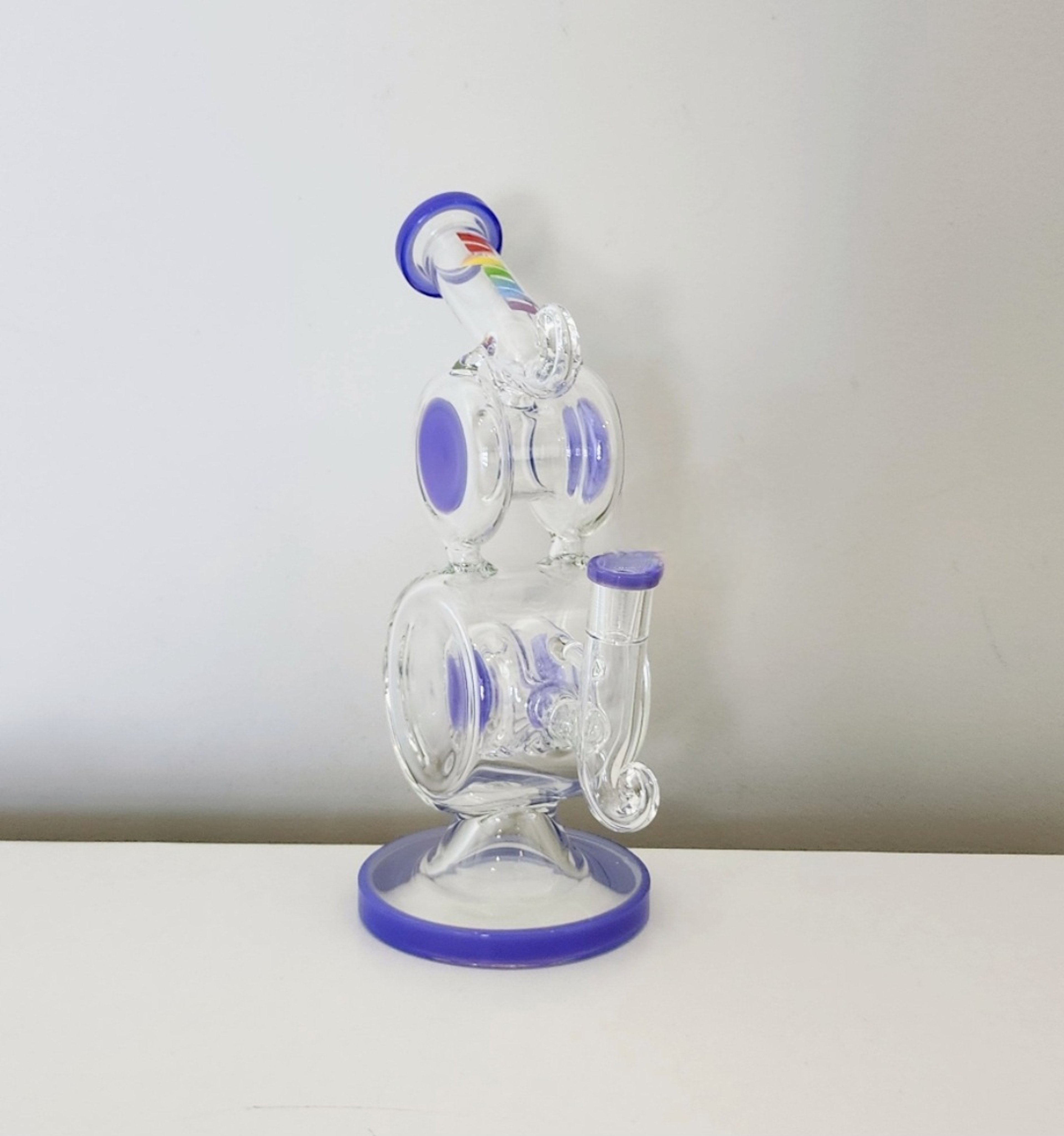 Preview pic of *Last One*12"H Double Barrel Incycler + Banger***Free Shipping***